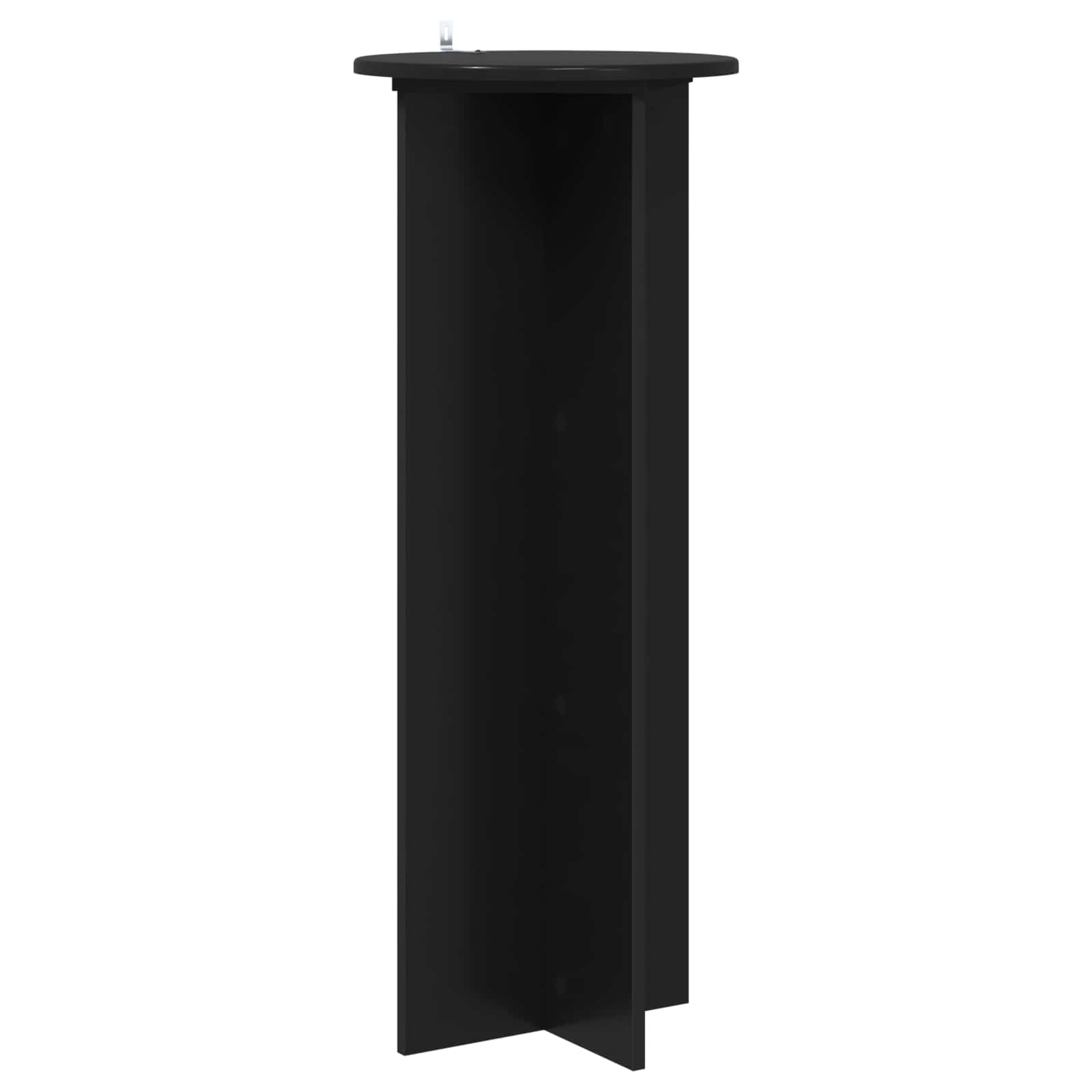 Stalak za biljke 2 pcs Crna Ø40 x 100 cm Konstruirano drvo