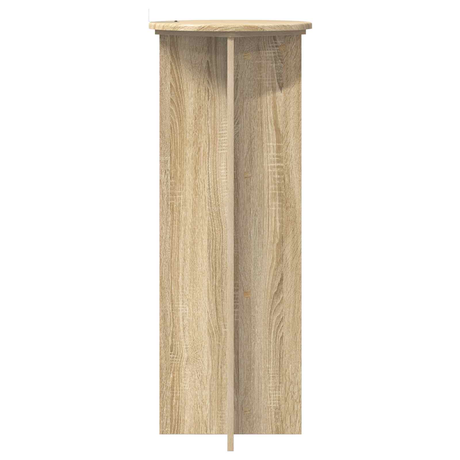 Stalak za biljke 2 pcs Hrast sonoma Ø40 x 100 cm