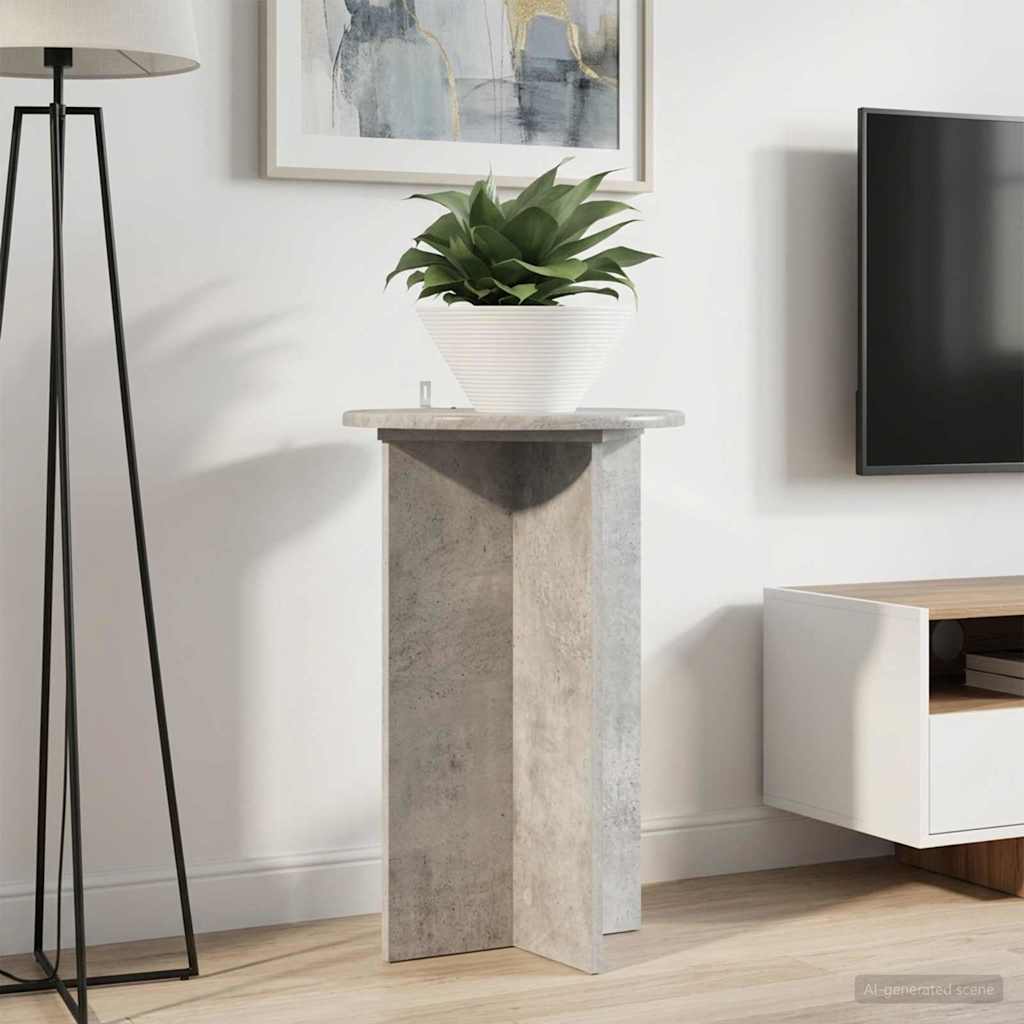 Stalak za biljke 2 pcs Betonska siva Ø40 x 60 cm