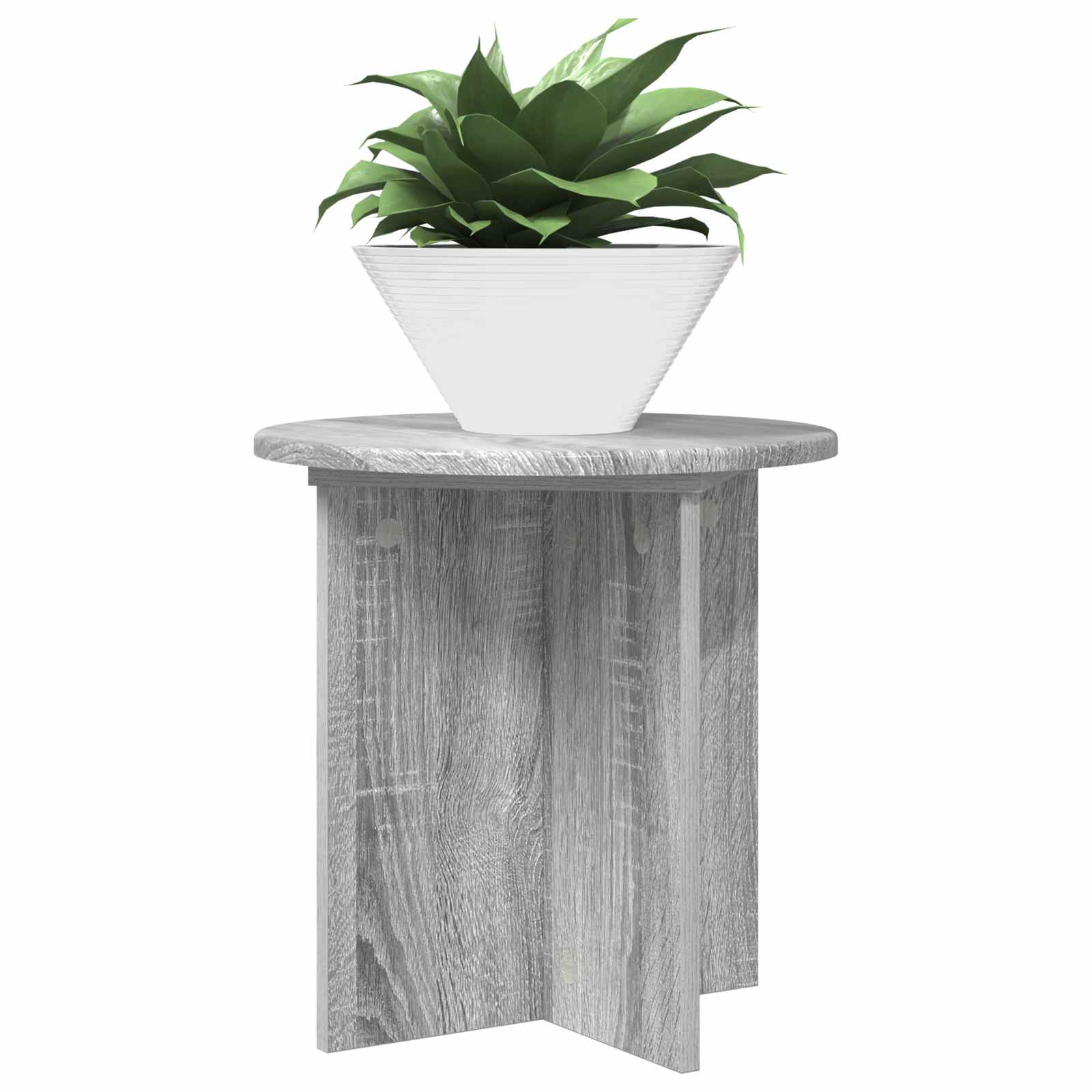 Stalak za biljke 2 pcs Siva sonoma 40 x 40 x 40 cm