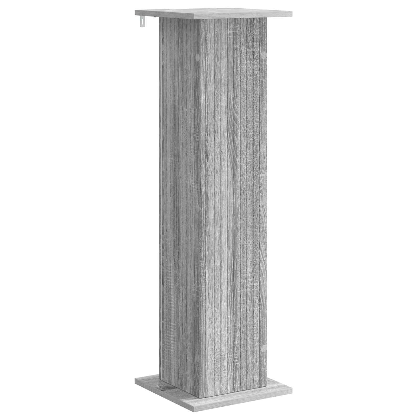 Stalak za biljke 2 pcs Siva sonoma 30,5 x 30 x 100,5 cm
