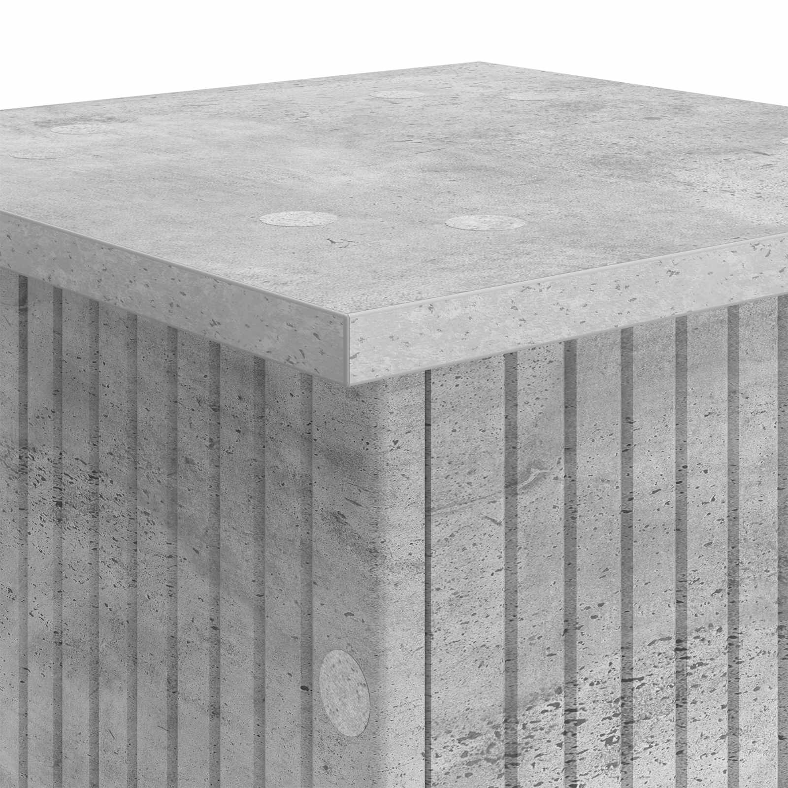 Stalak za biljke 2 pcs Betonska siva 30,5 x 30 x 80,5 cm