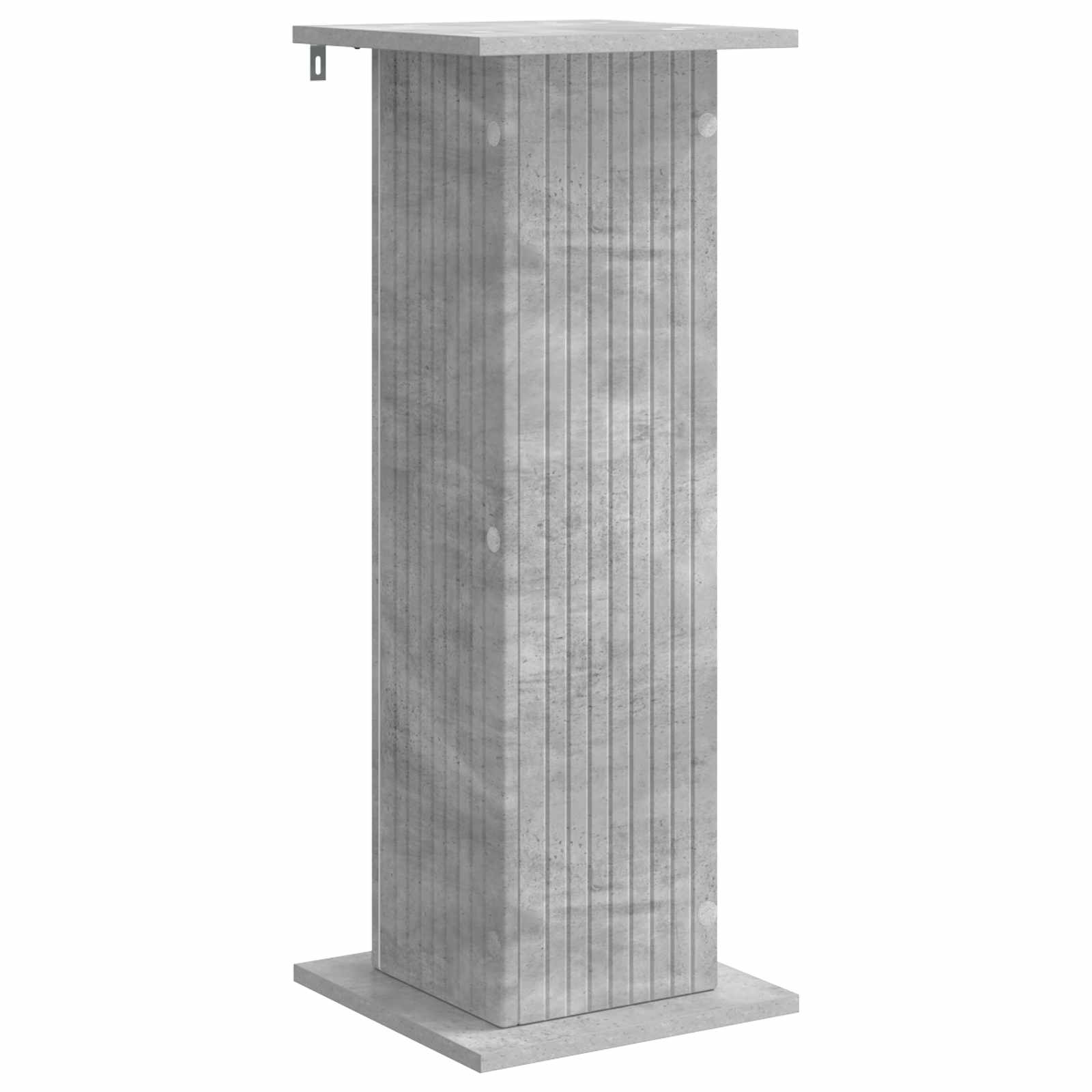 Stalak za biljke 2 pcs Betonska siva 30,5 x 30 x 80,5 cm