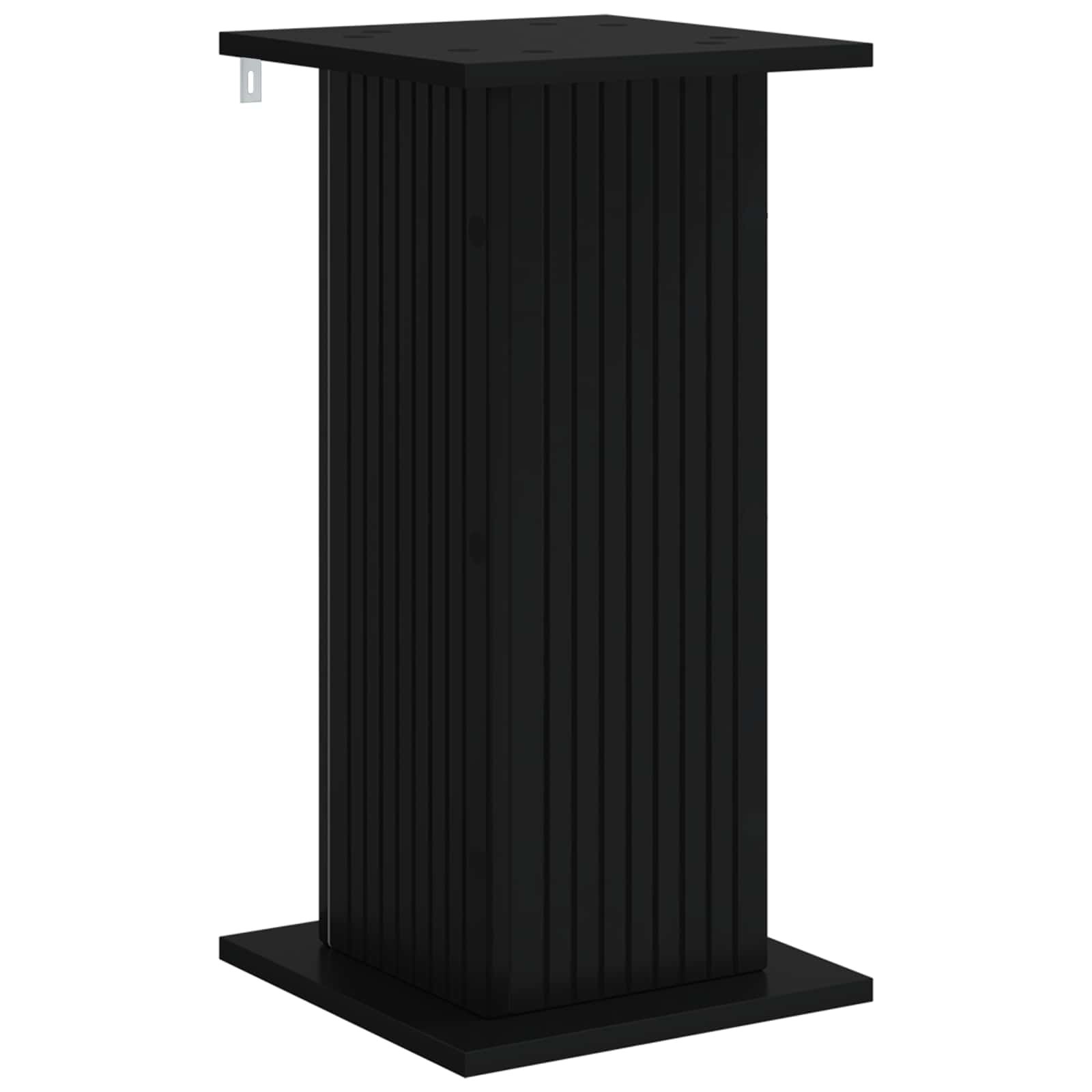 Stalak za biljke Crna 30,5 x 30 x 60,5 cm Konstruirano drvo