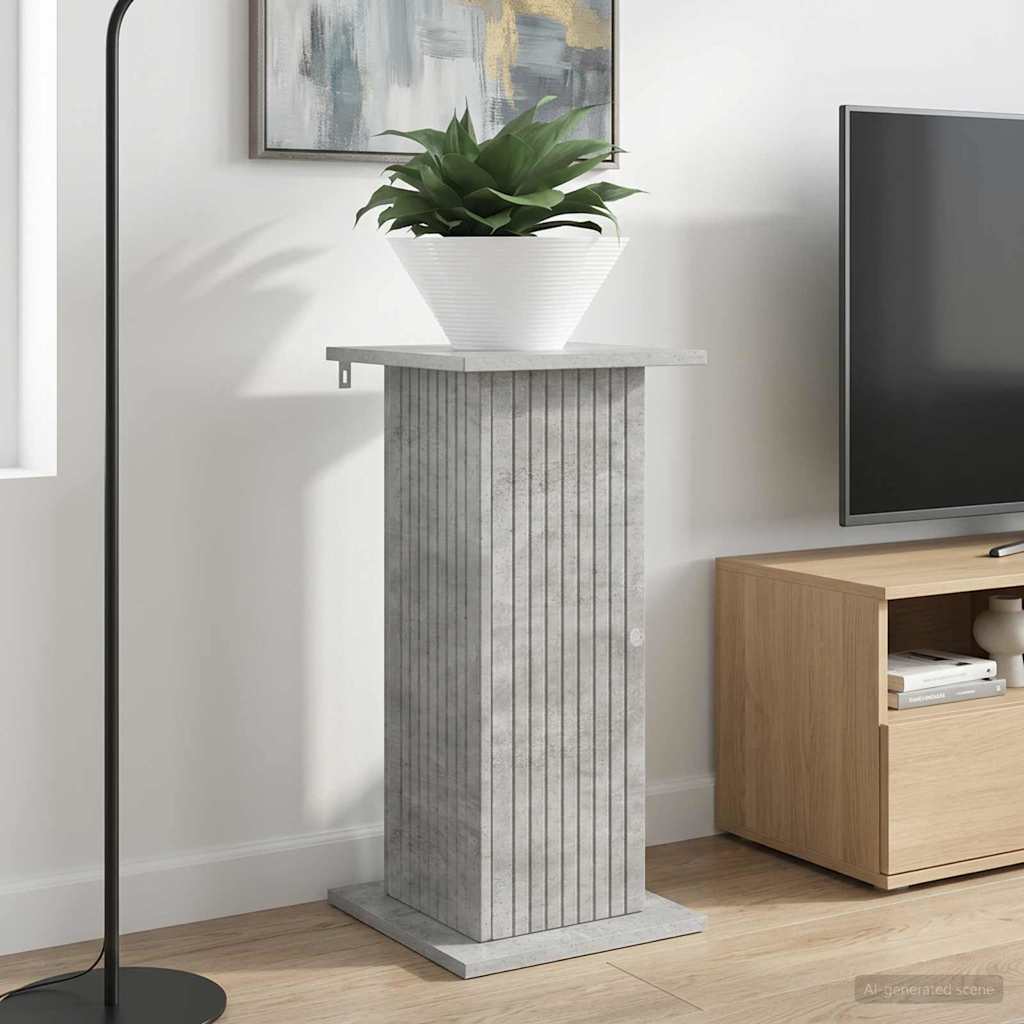 Stalak za biljke 2 pcs Betonska siva 30,5 x 30 x 60,5 cm