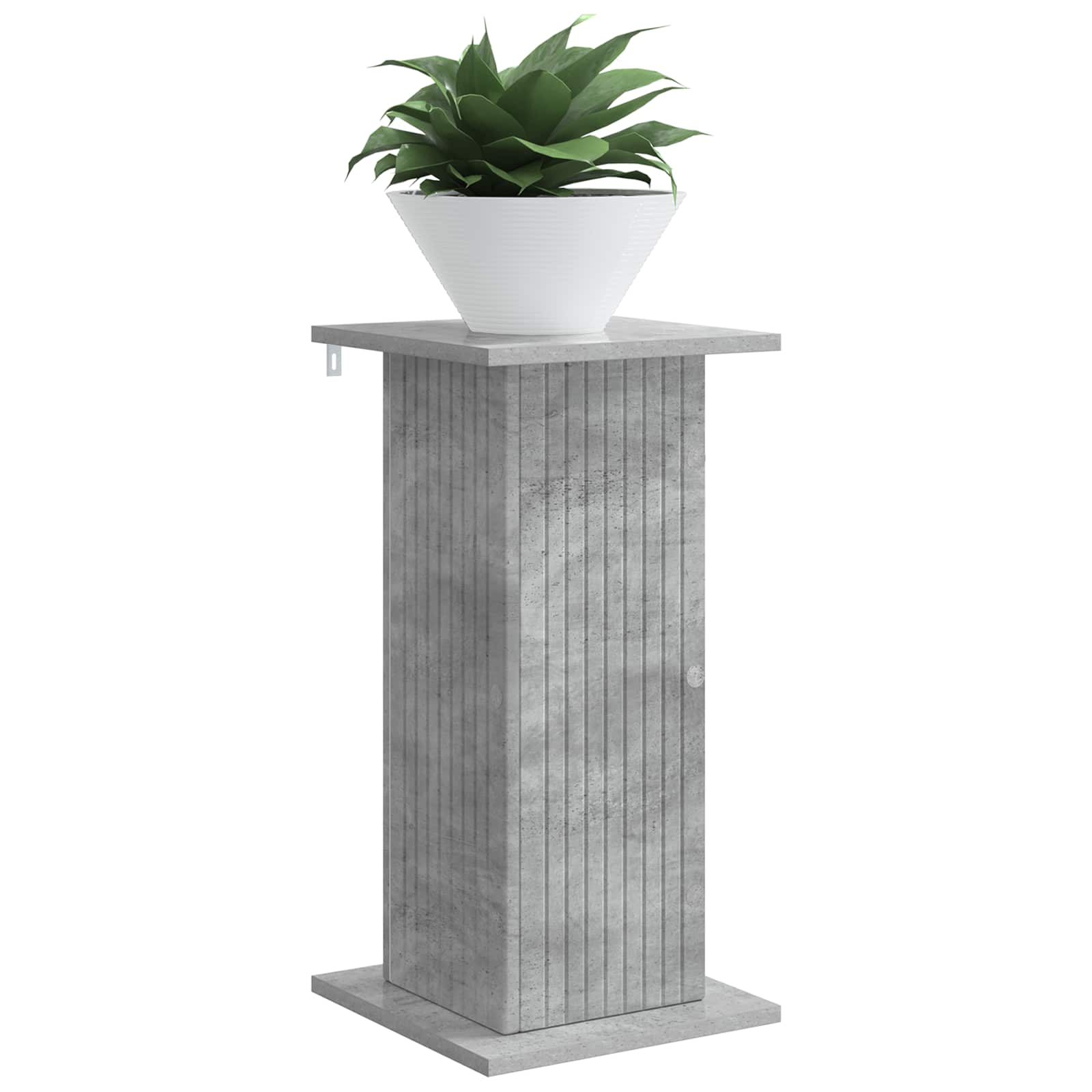Stalak za biljke 2 pcs Betonska siva 30,5 x 30 x 60,5 cm
