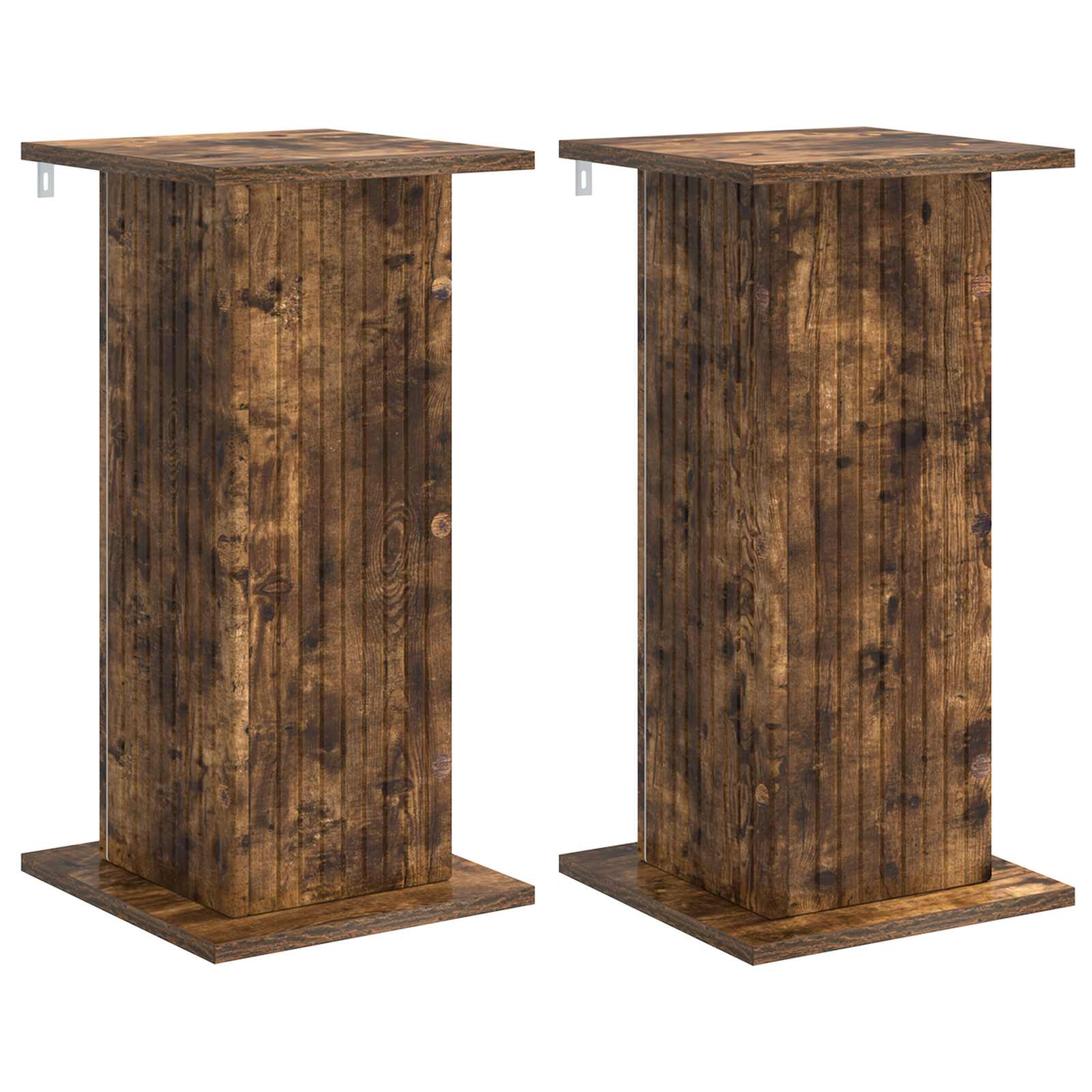 Stalak za biljke 2 pcs Dimljeni hrast 30,5 x 30 x 60,5 cm