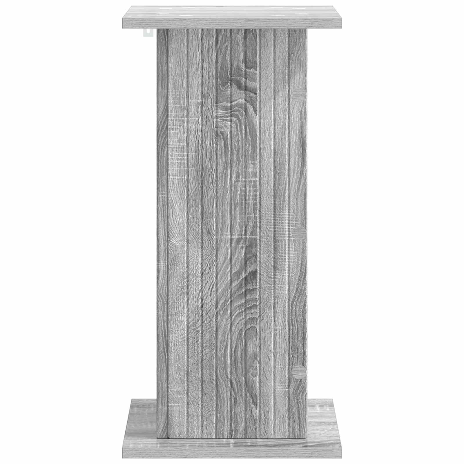 Stalak za biljke 2 pcs Siva sonoma 30,5 x 30 x 60,5 cm