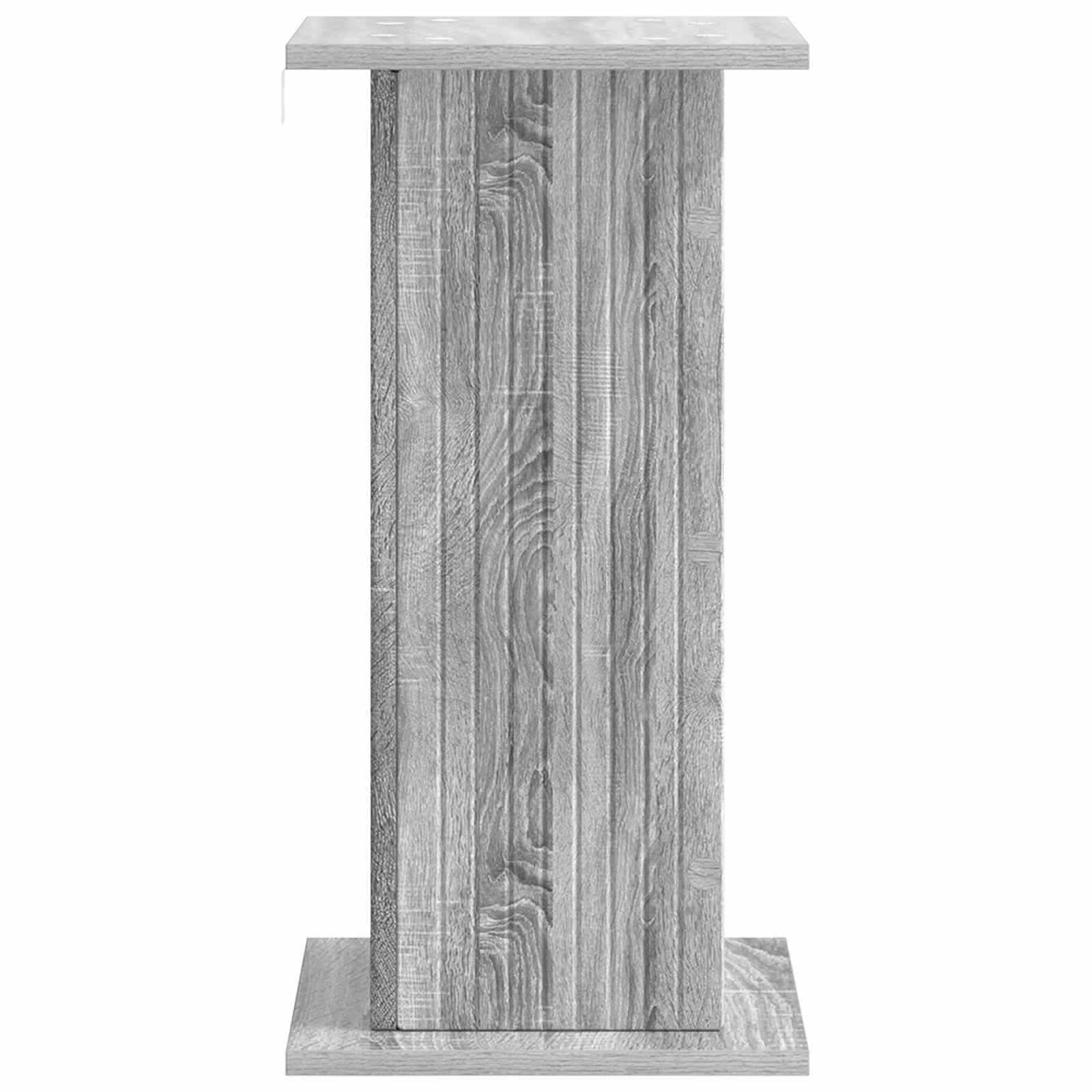 Stalak za biljke 2 pcs Siva sonoma 30,5 x 30 x 60,5 cm