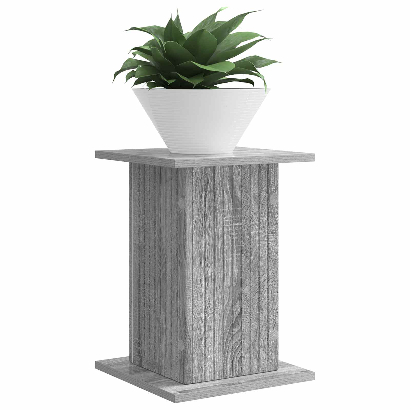 Stalak za biljke 2 pcs Siva sonoma 30,5 x 30 x 43 cm