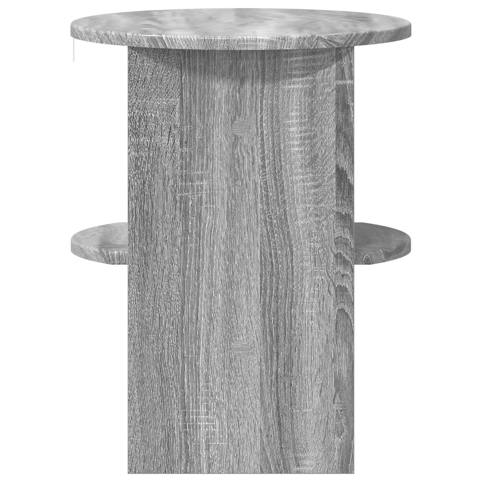 Pomoćni ormarić 2 pcs Sivi Sonoma Ø40 x 50 cm
