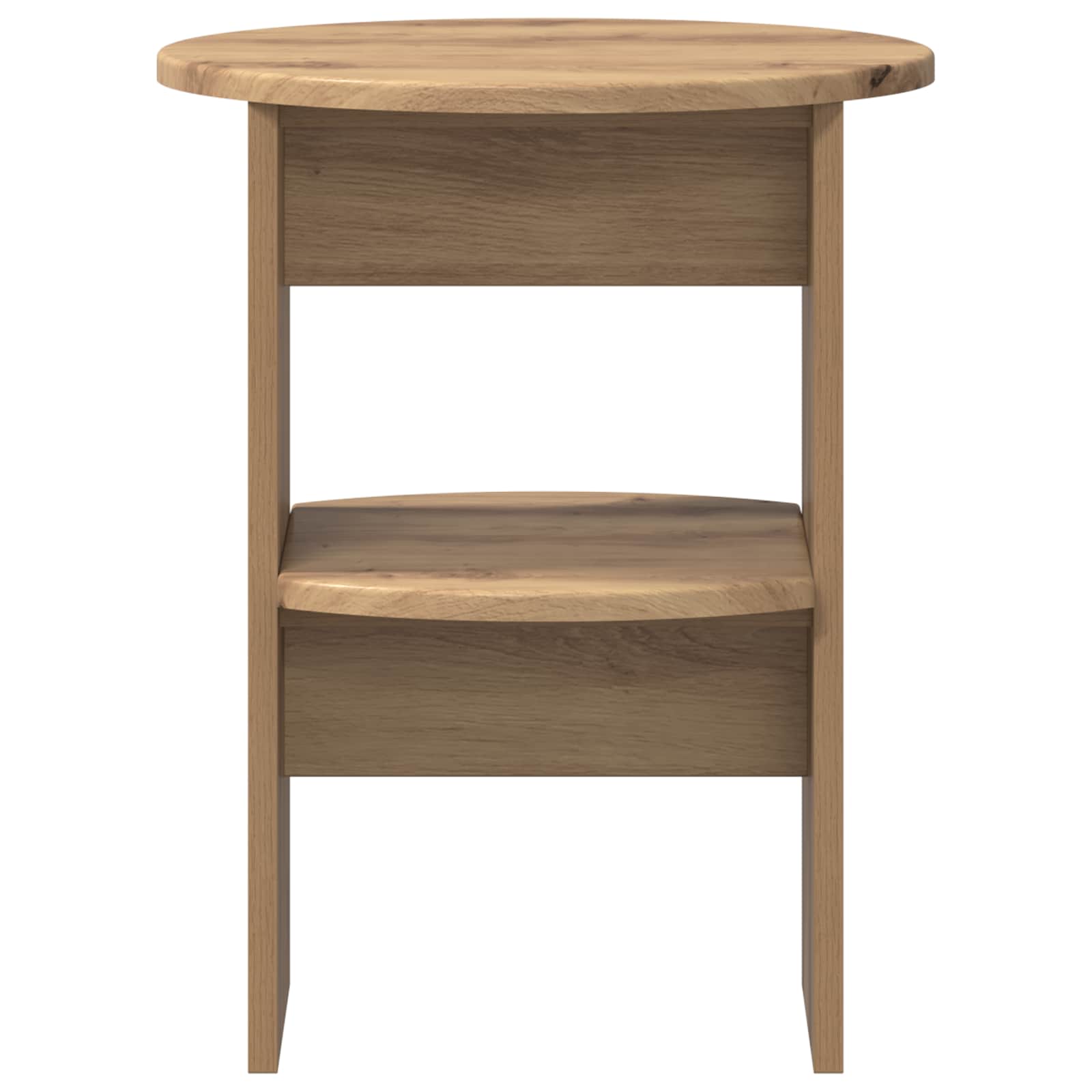 Pomoćni ormarić 2 pcs Zanatski Hrast Ø40 x 50 cm