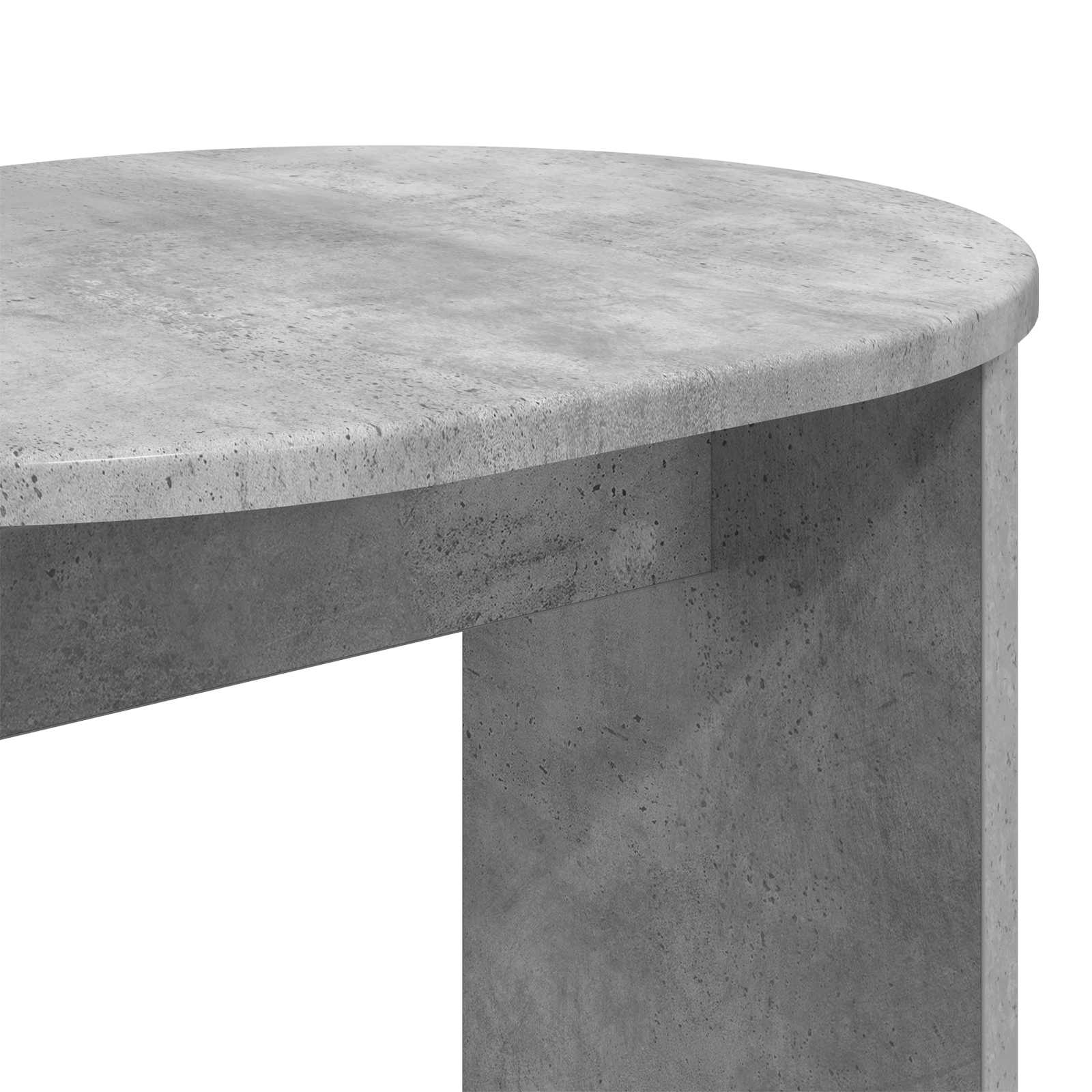 Bocni stol Betonska siva 50 x 39,5 x 55 cm Konstruirano drvo