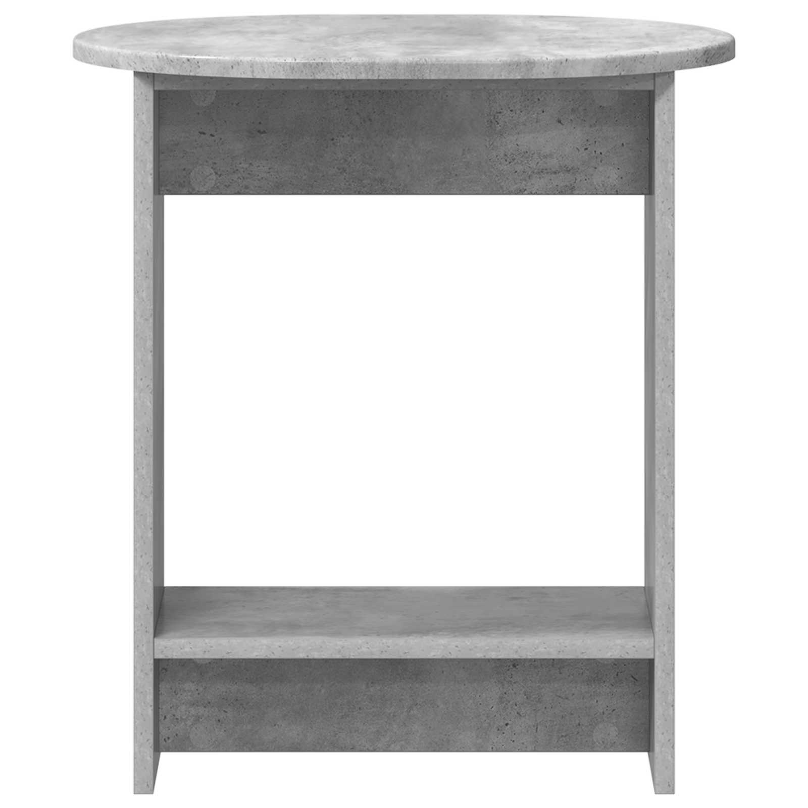 Bocni stol Betonska siva 50 x 39,5 x 55 cm Konstruirano drvo