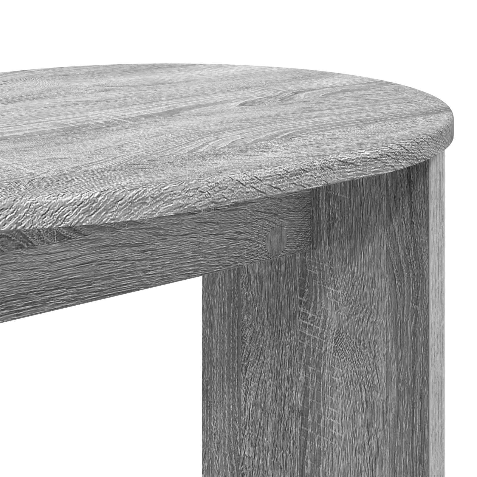 Bocni stol Siva sonoma 50 x 39,5 x 55 cm Konstruirano drvo
