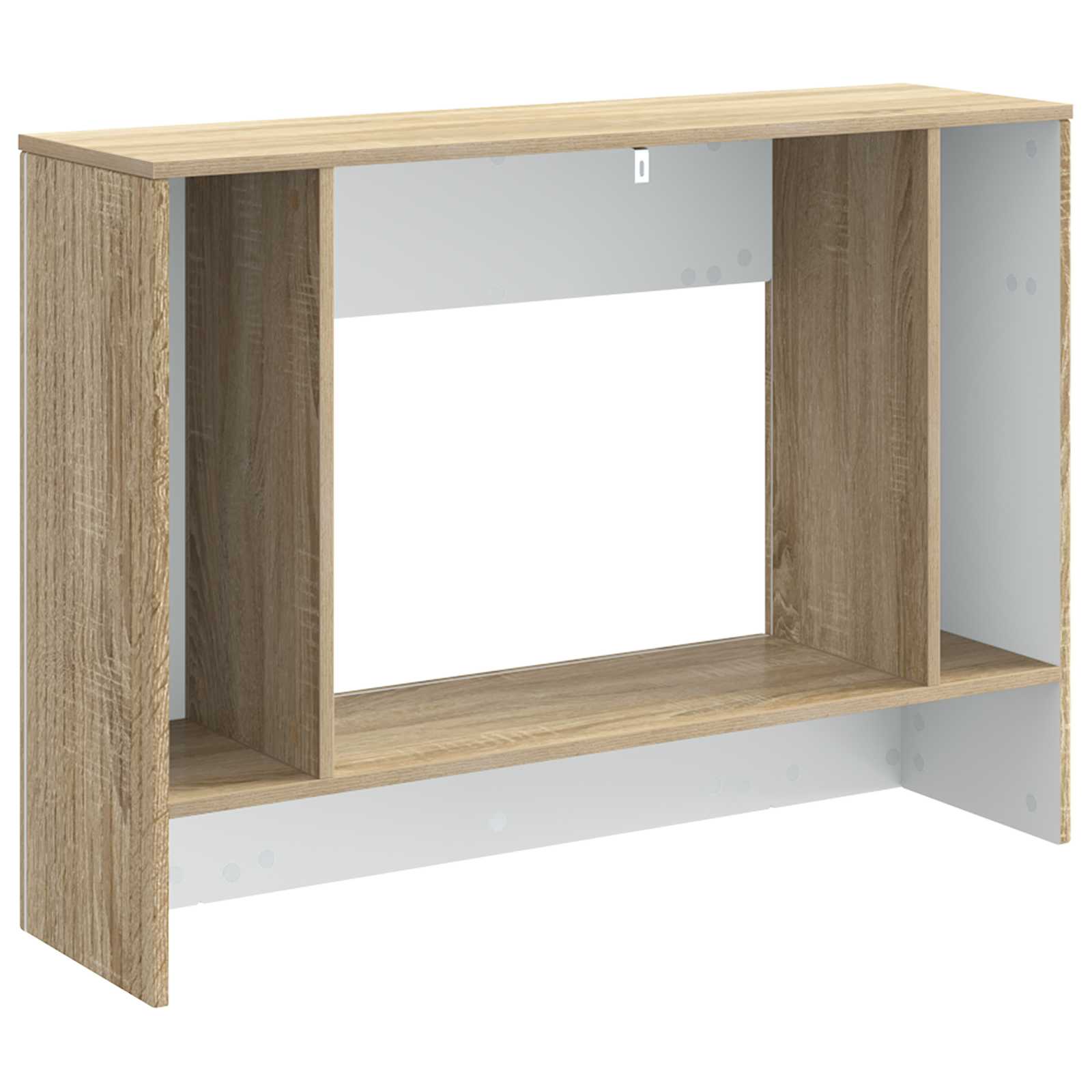 Konzolna stolica Prugasti Sonoma hrast 101 x 29 x 74 cm