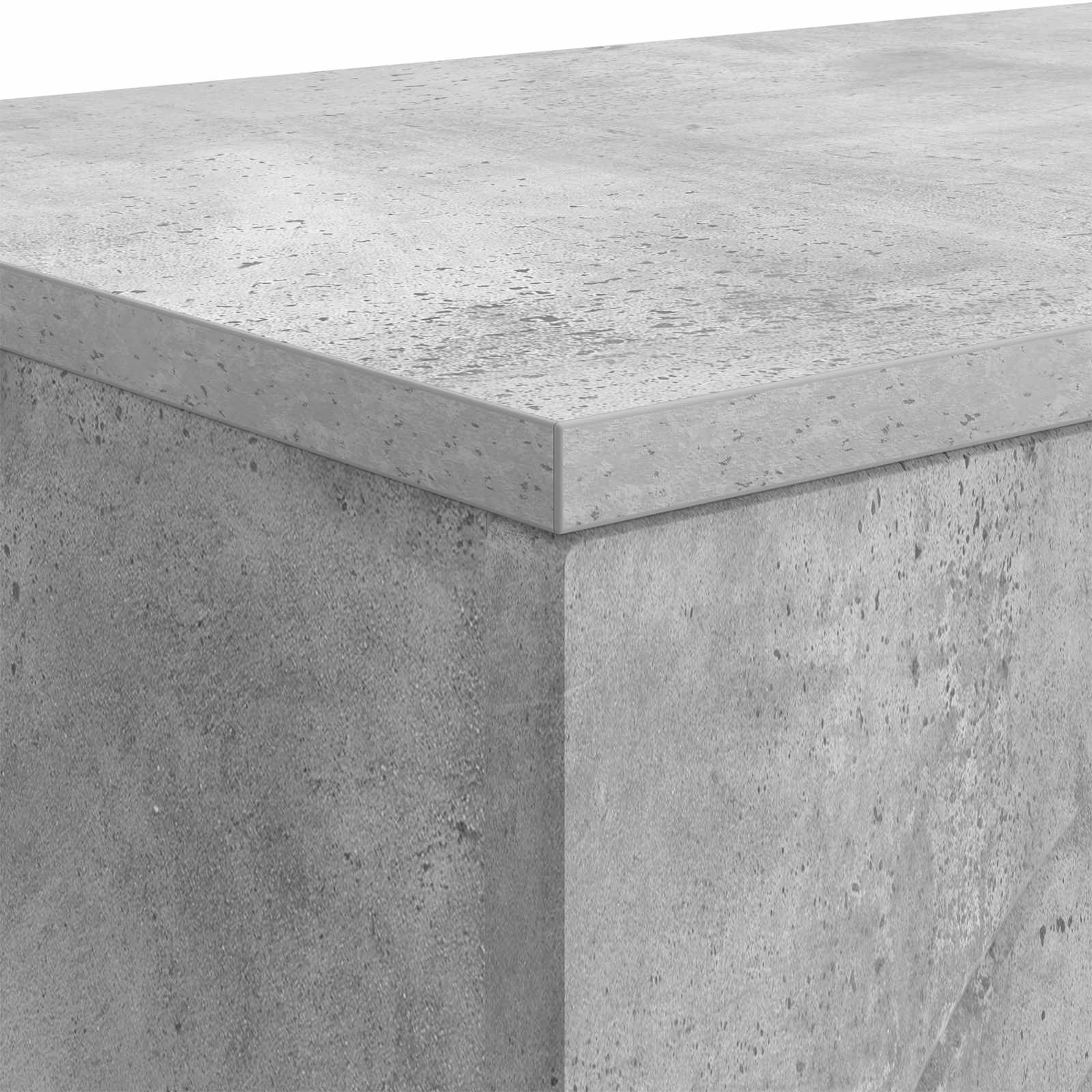 Kava Stol Betonska siva 102 x 35 x 75 cm Konstruirano drvo