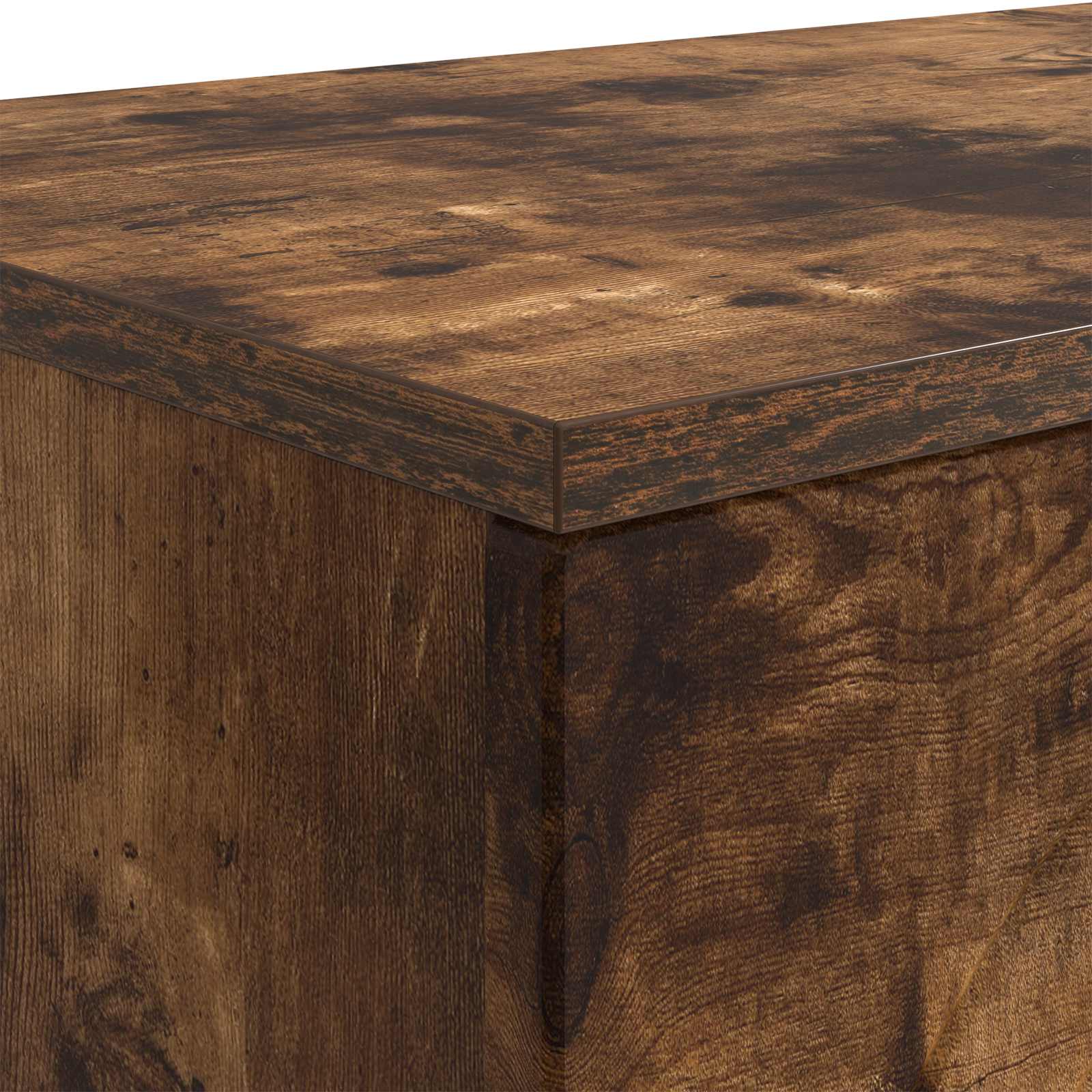Kava Stol Dimljeni hrast 102 x 35 x 75 cm Konstruirano drvo