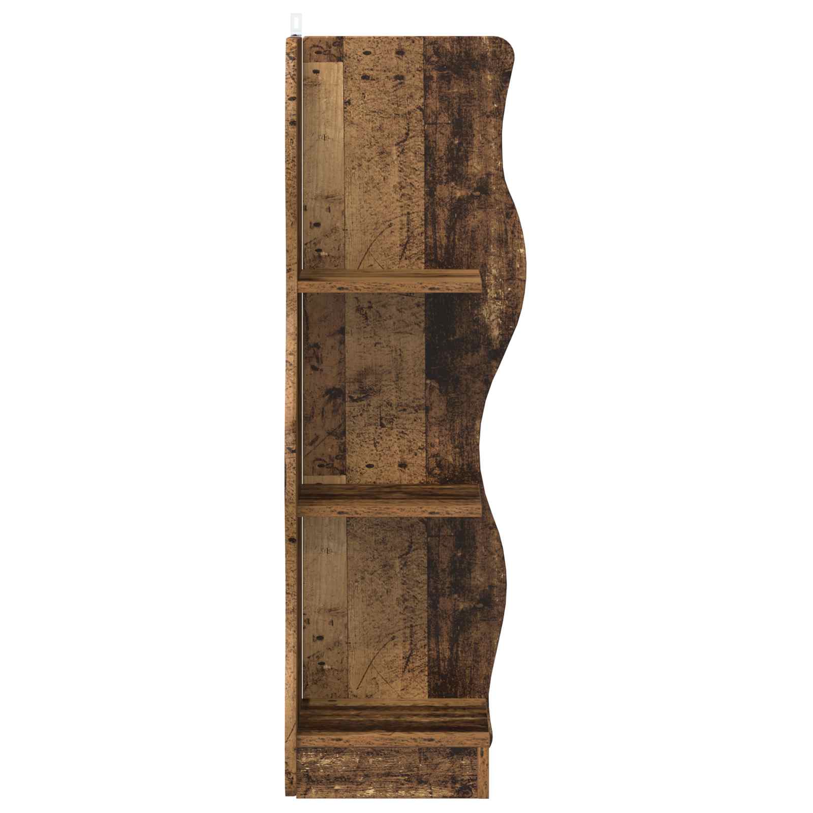Kutna polica Staro drvo 34 x 33 x 102 cm Konstruirano drvo