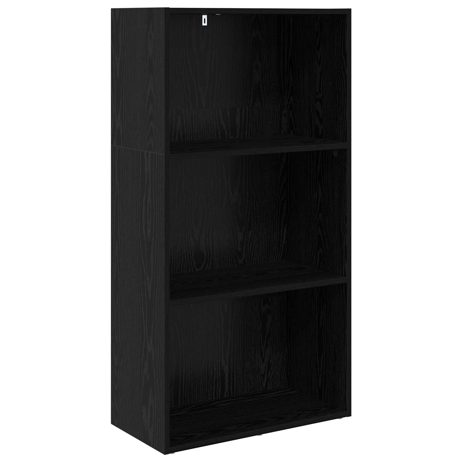 Polica Crni hrast 60 x 30 x 114 cm Konstruirano drvo