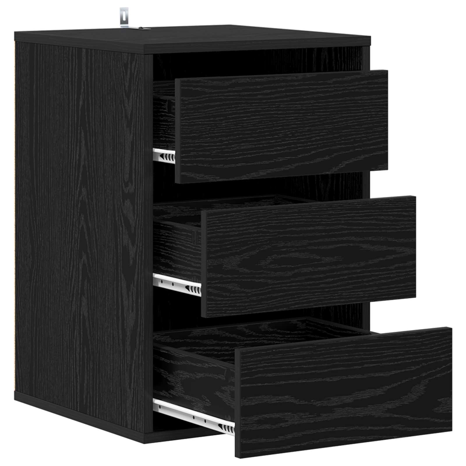 Ormar s ladicama Crni hrast 41 x 40 x 58 cm Konstruirano drvo