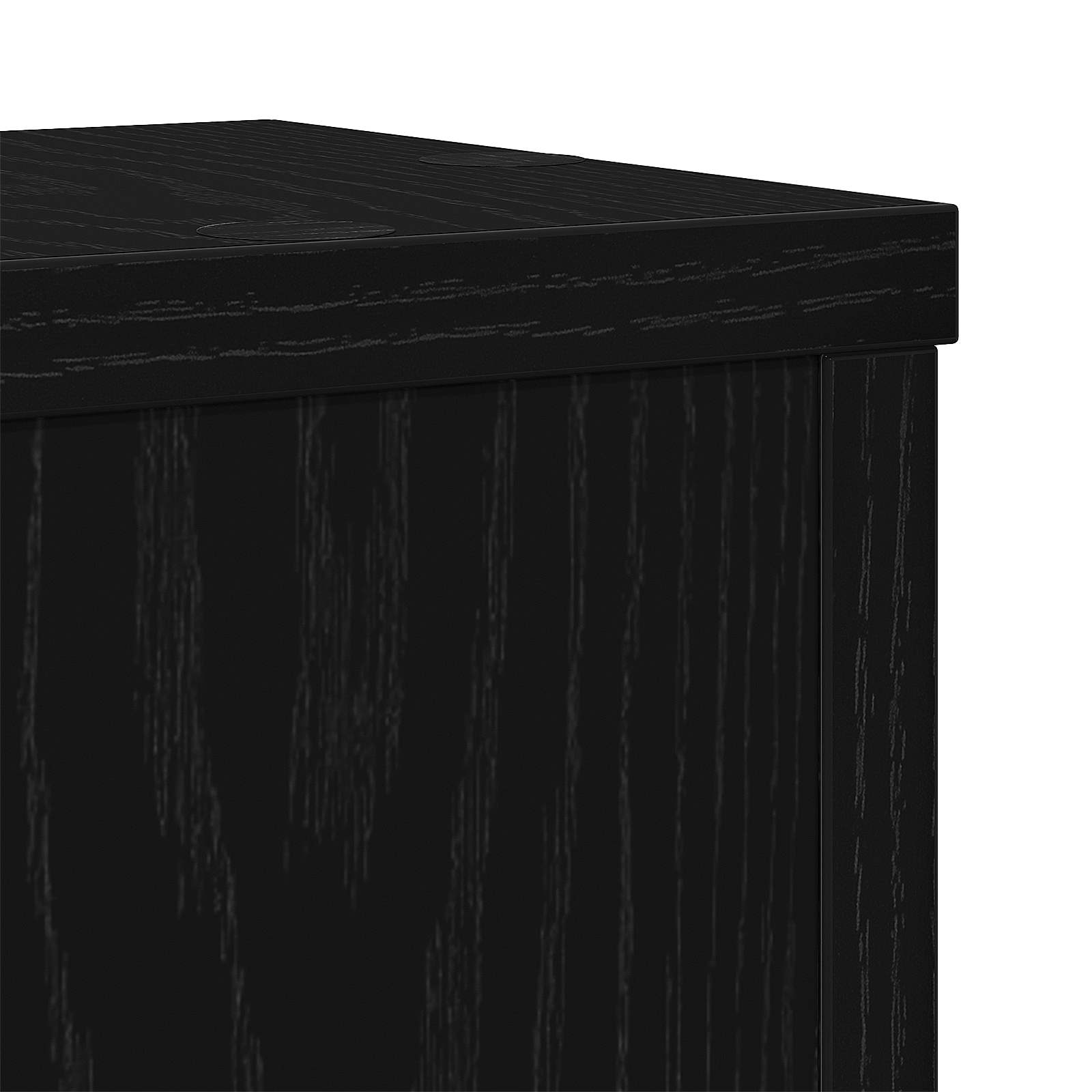 Stalak za biljke 2 pcs Crni hrast 15 x 15 x 20 cm