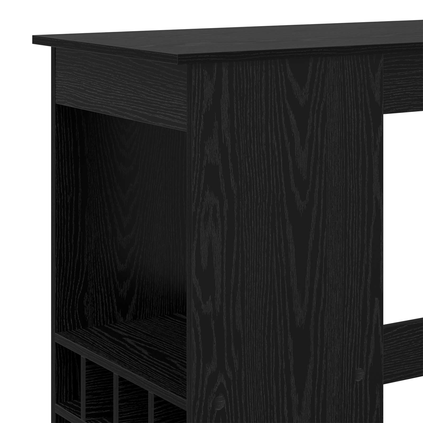 Stol za bar Crni hrast 90 x 47.5 x 103.5 cm Konstruirano drvo