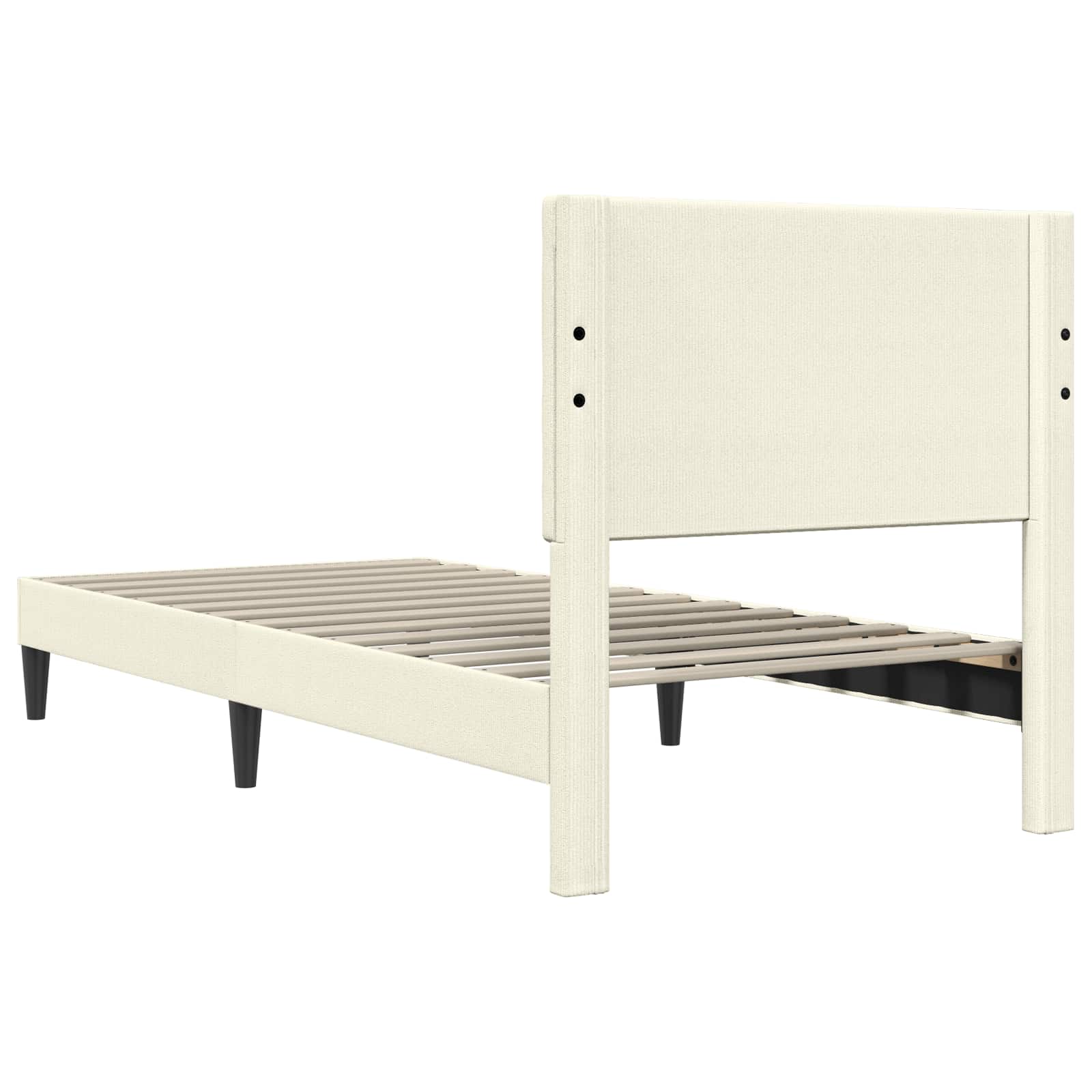 Krevetna konstrukcija Krem 80 x 200 cm Kordura tekstil