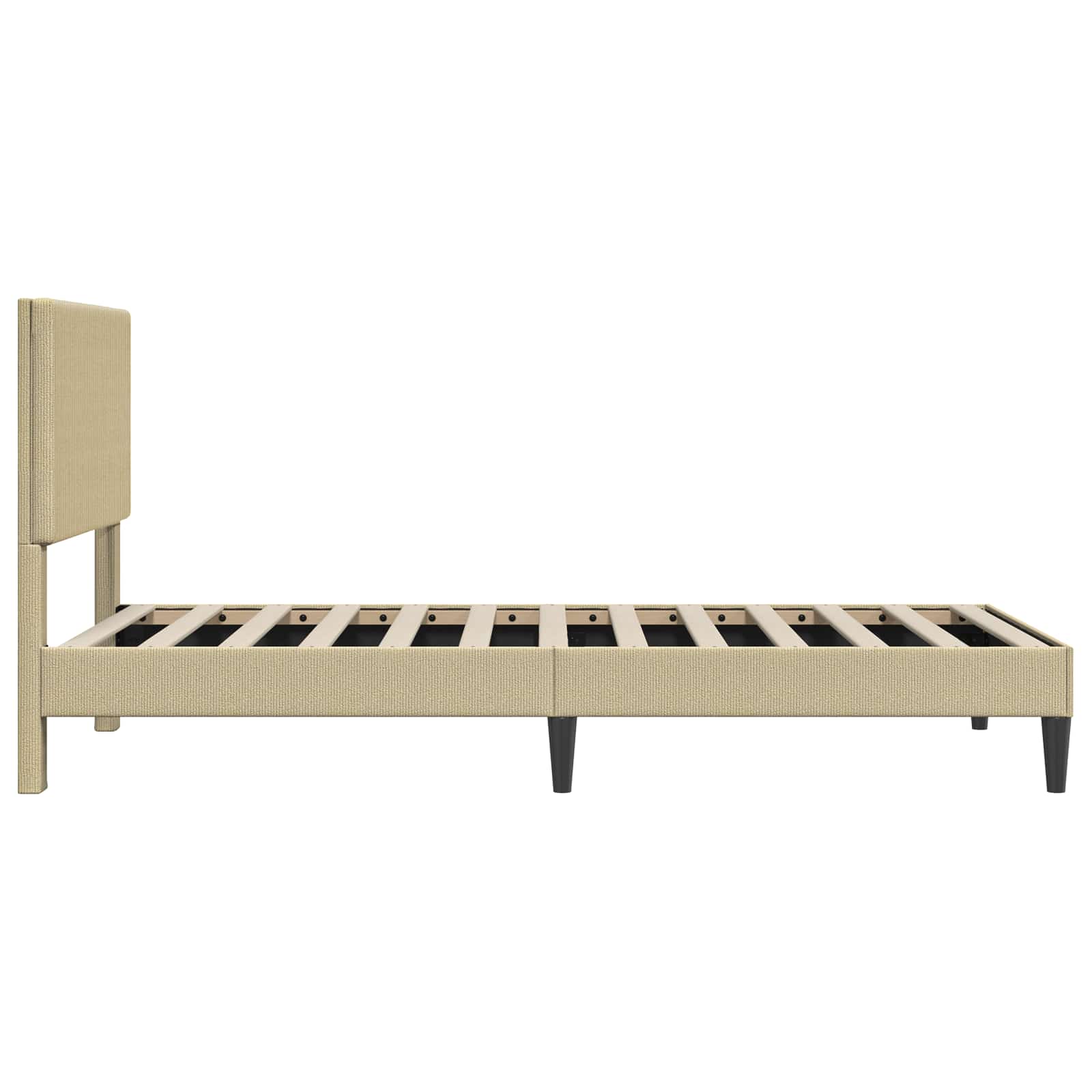 Krevetna konstrukcija Svijetlozeleni sivi 80 x 200 cm