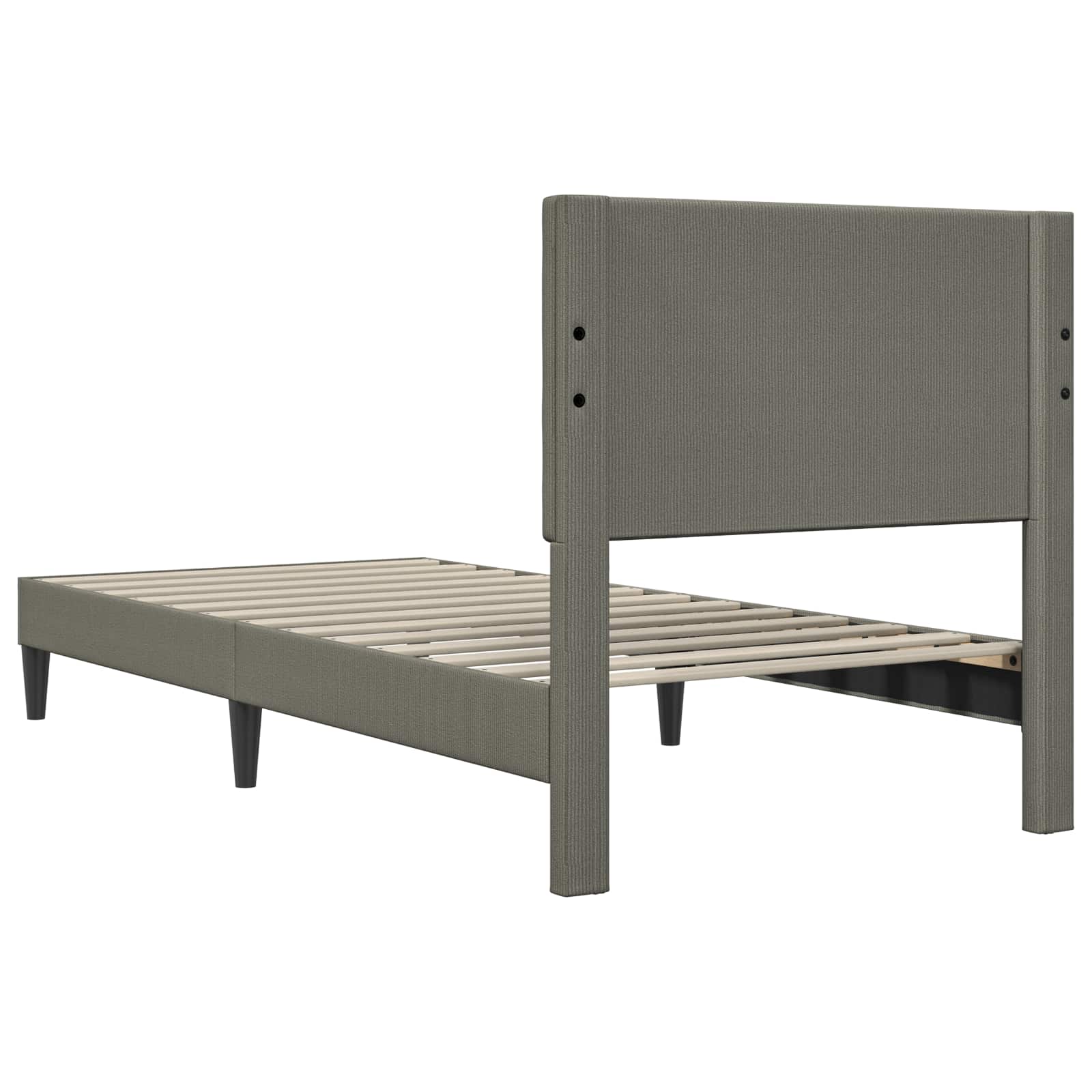 Krevetna konstrukcija Svjetlosiva 90 x 190 cm Kordura tekstil