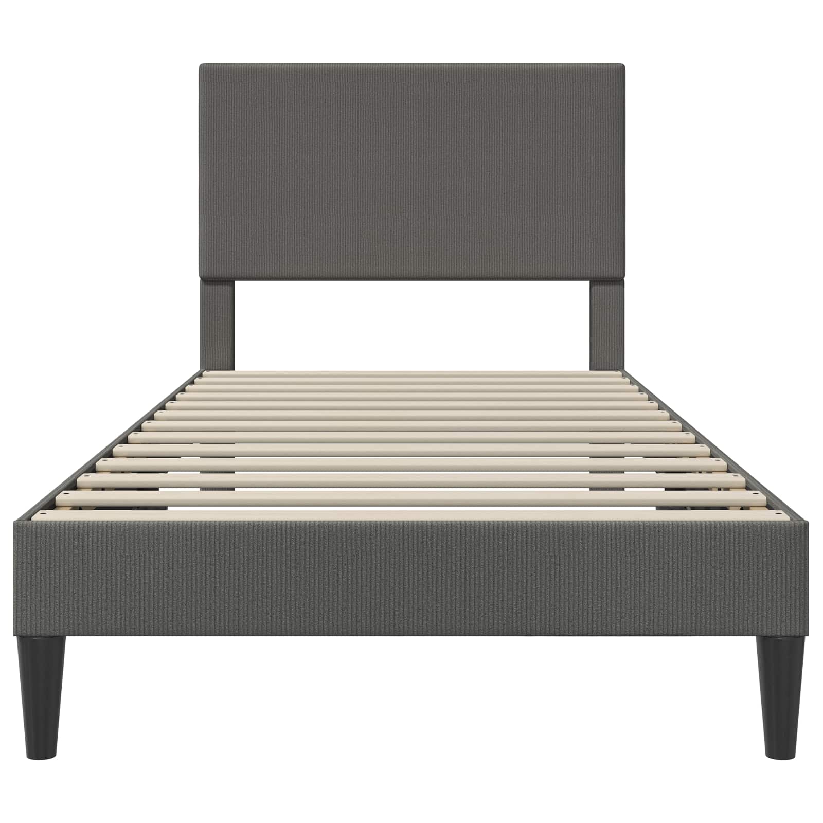 Krevetna konstrukcija Tamnosiva 90 x 190 cm Kordura tekstil