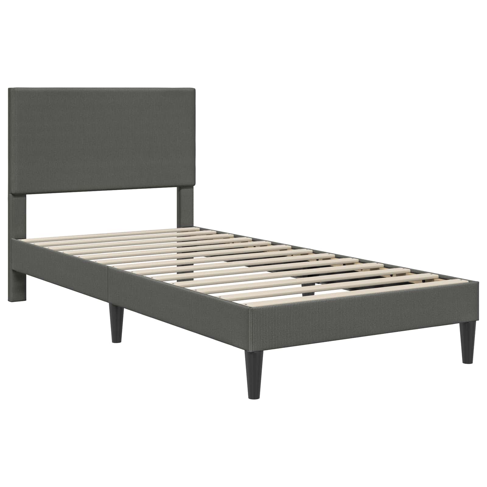 Krevetna konstrukcija Tamnosiva 90 x 200 cm Kordura tekstil