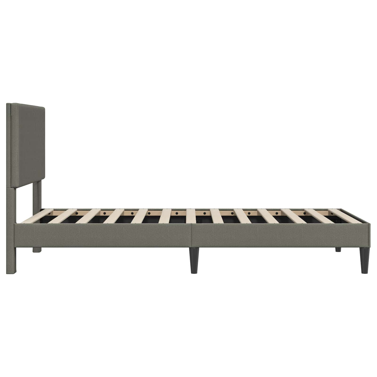Krevetna konstrukcija Svjetlosiva 100 x 200 cm Kordura tekstil