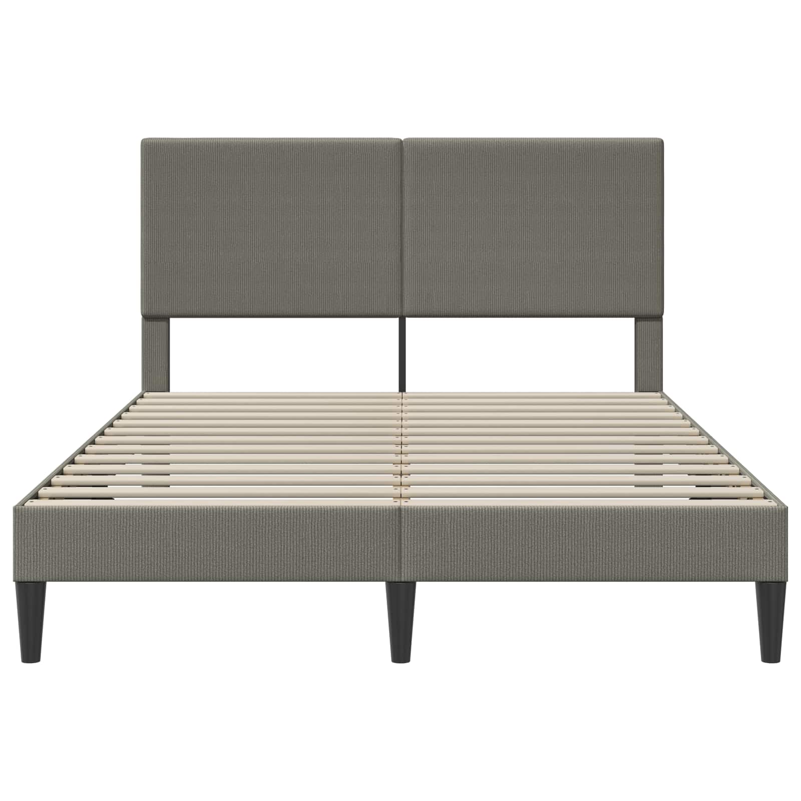 Krevetna konstrukcija Svjetlosiva 140 x 190 cm Kordura tekstil