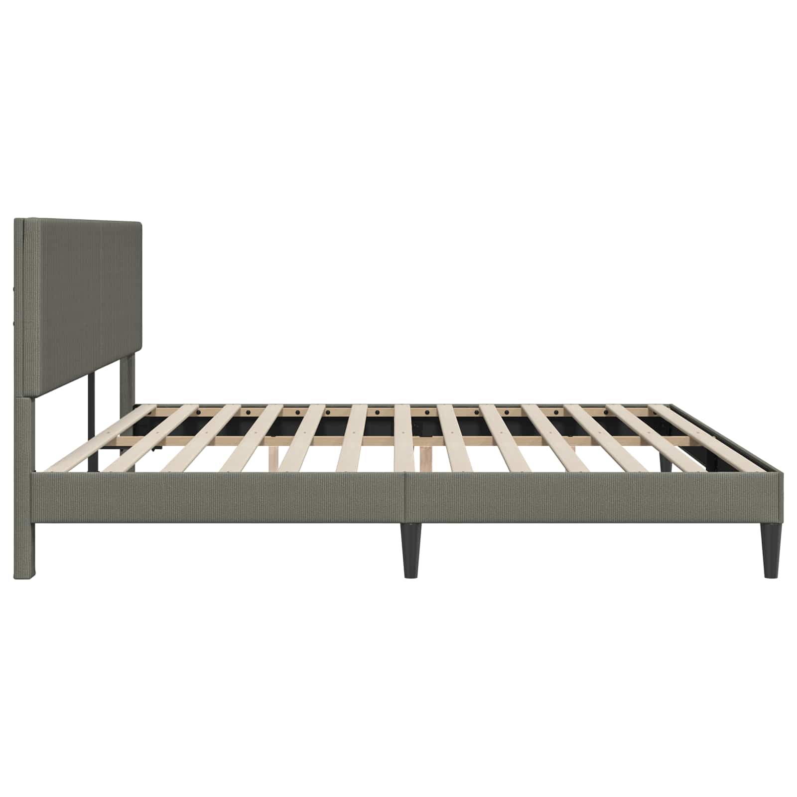 Krevetna konstrukcija Svjetlosiva 180 x 200 cm Kordura tekstil