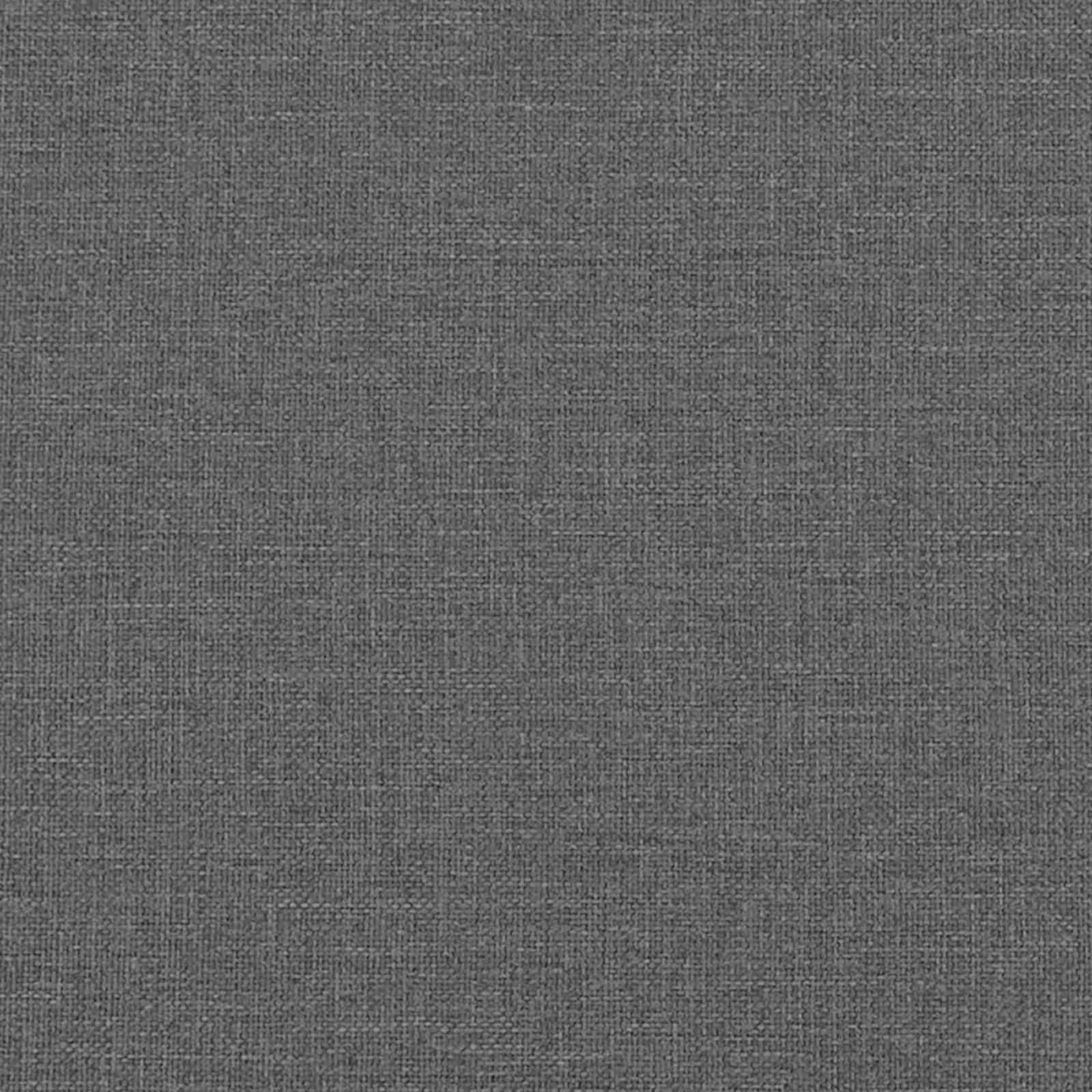 Krevetna konstrukcija Tamnosiva 120 x 200 cm Tkanina