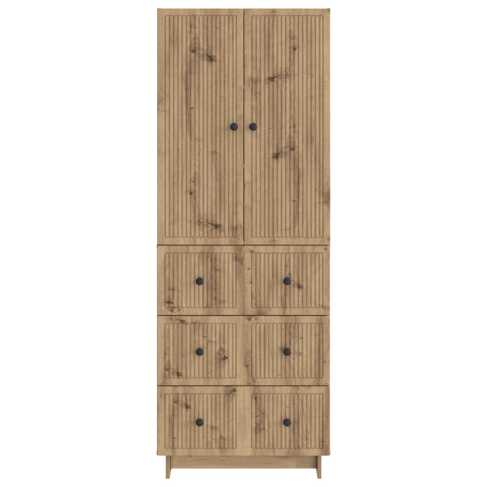 Set ormara 2 pcs 66 x 34,5 x 90 cm Konstruirano drvo