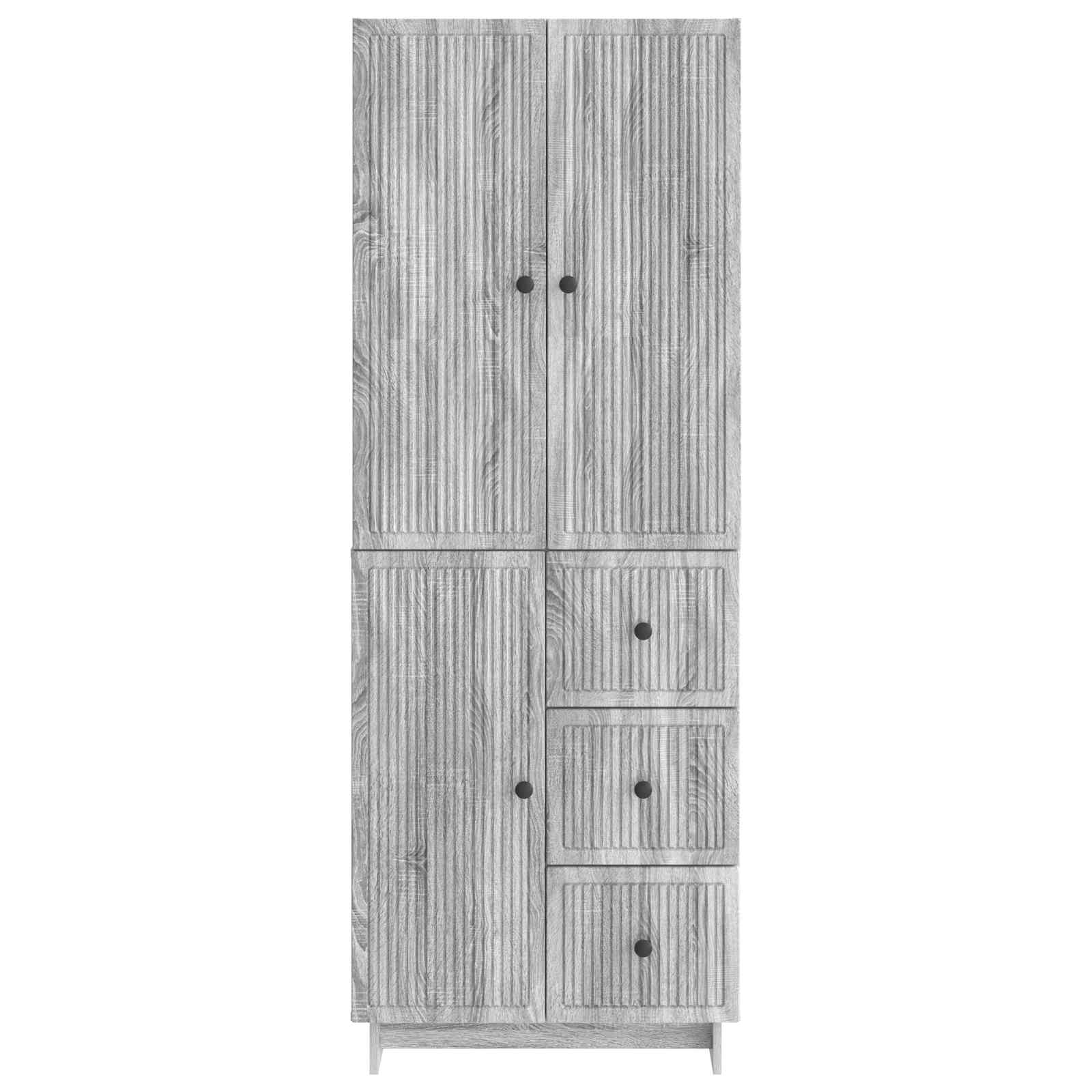 Set ormara 2 pcs 66 x 34,5 x 90 cm Konstruirano drvo