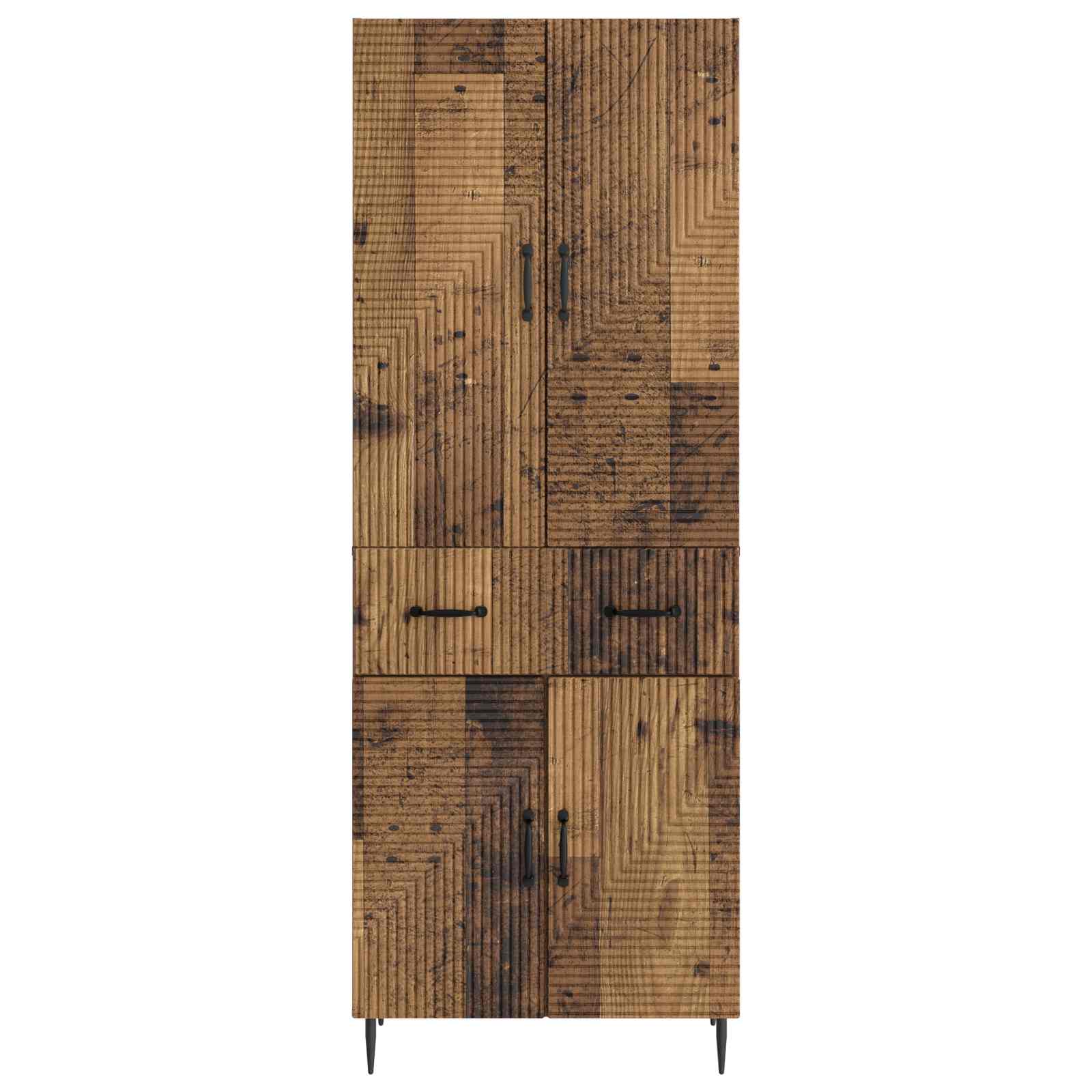 Set ormara 2 pcs Staro drvo 66 x 34,5 x 89,5 cm