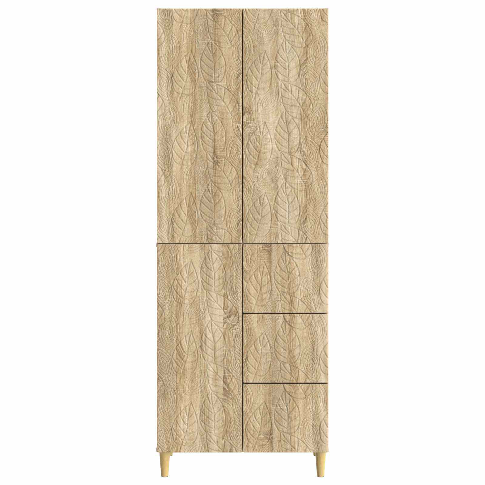 2 pcs Hrast sonoma