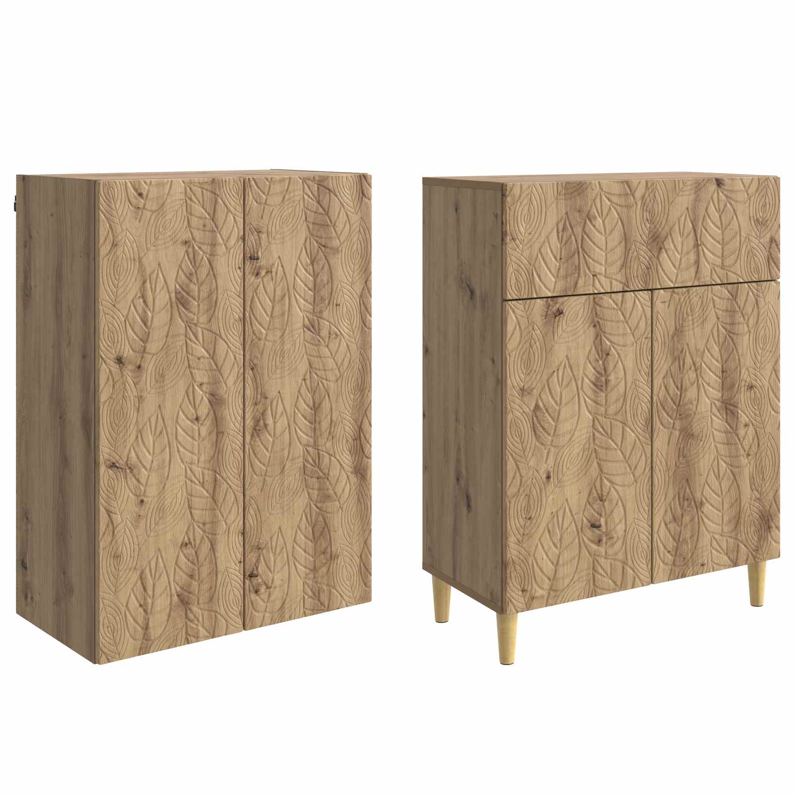 Set ormara 2 pcs Konstruirano drvo