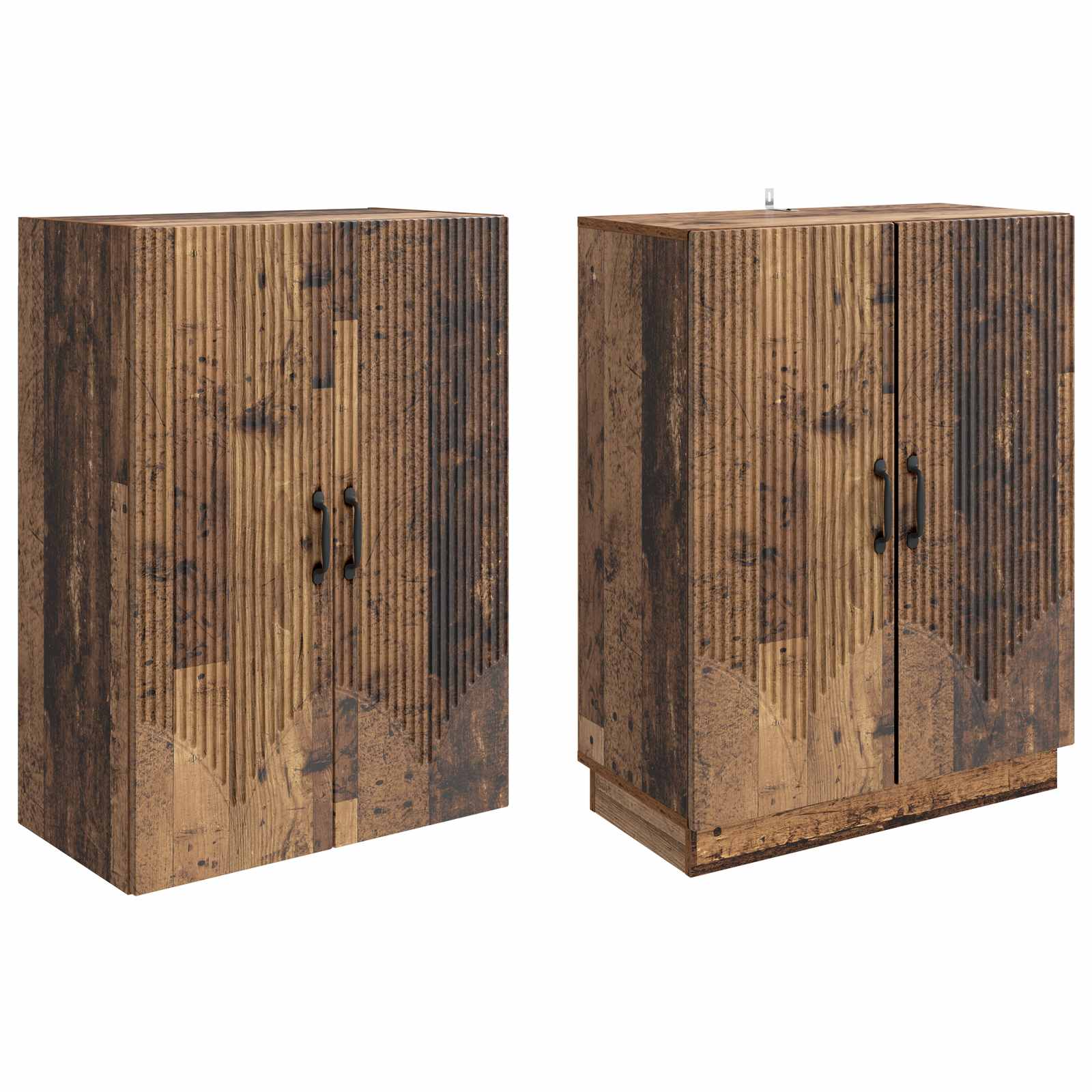 Set ormara 2 pcs Staro drvo Konstruirano drvo