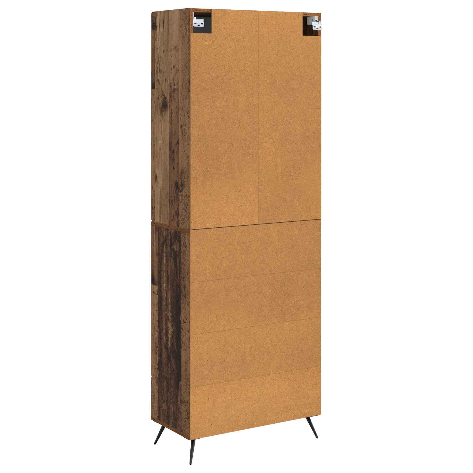 Set ormara 2 pcs Staro drvo Konstruirano drvo