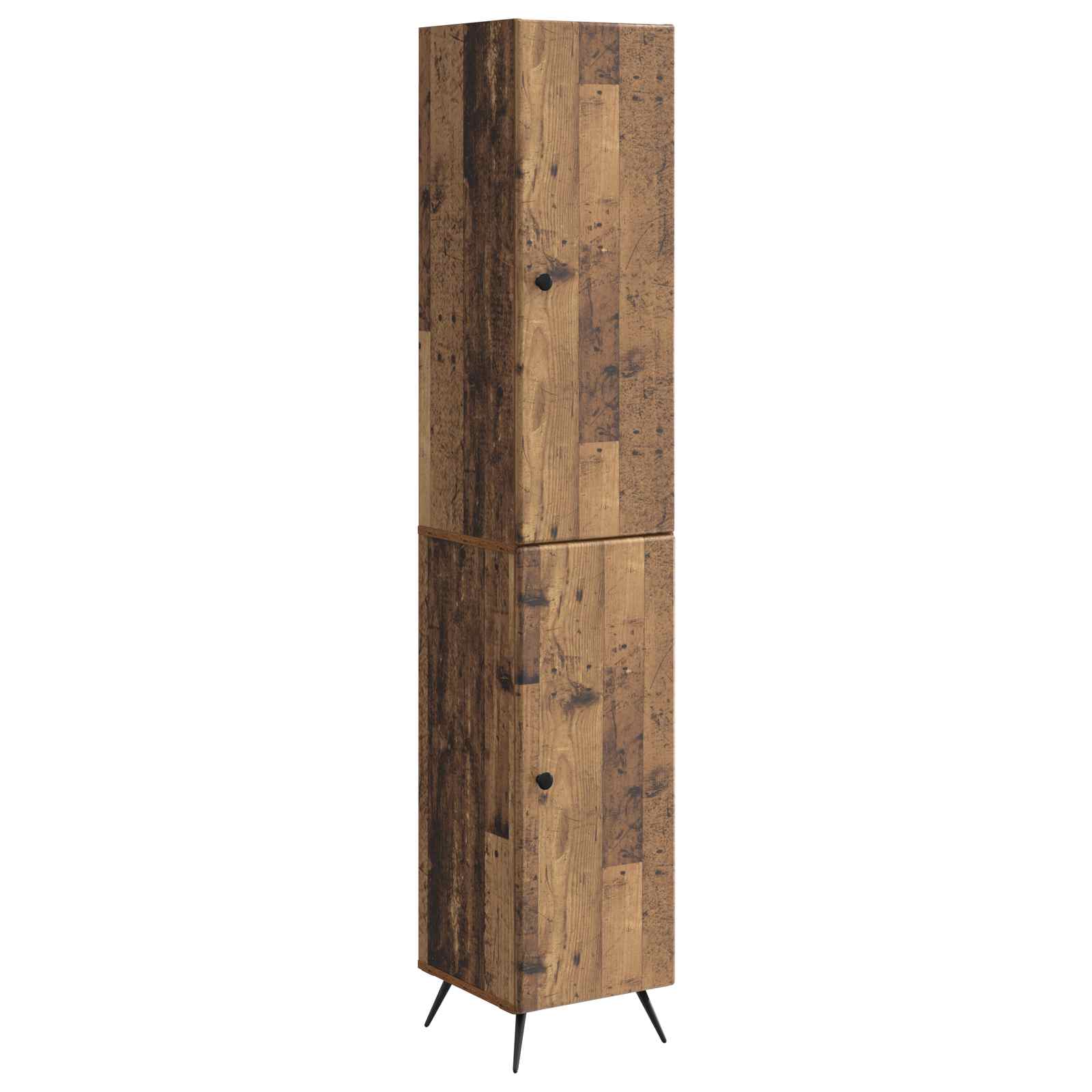 Set ormara 2 pcs Staro drvo Konstruirano drvo