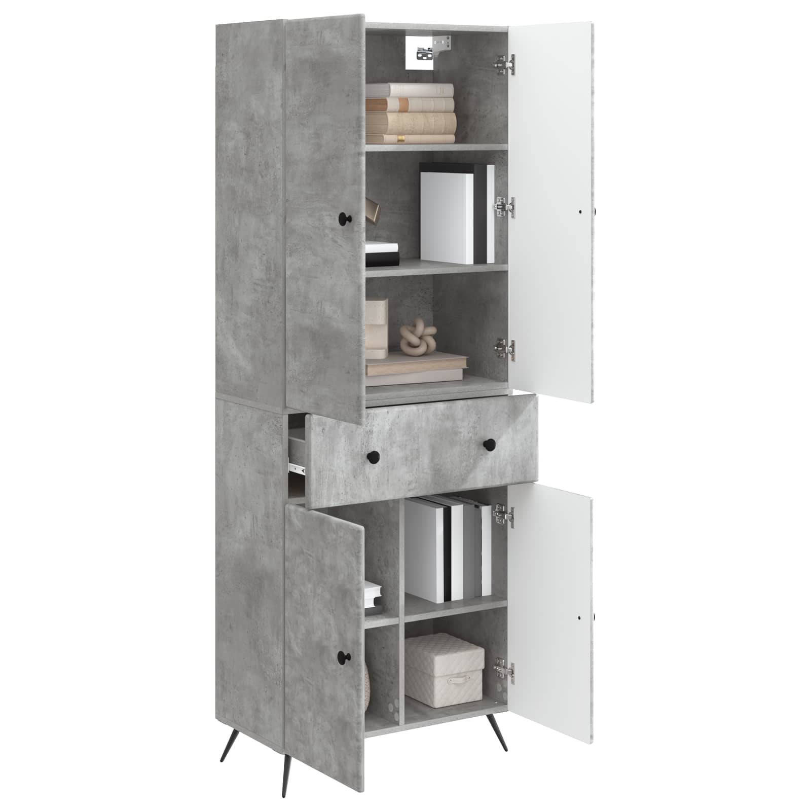 2 pcs Betonska siva