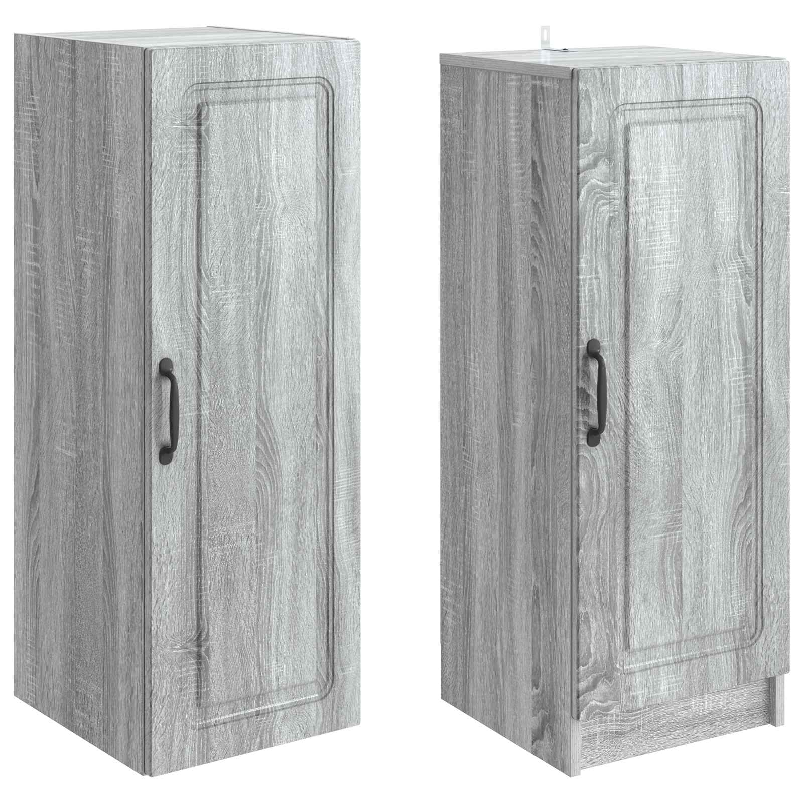 Set ormara 2 pcs Siva Sonoma Konstruirano drvo
