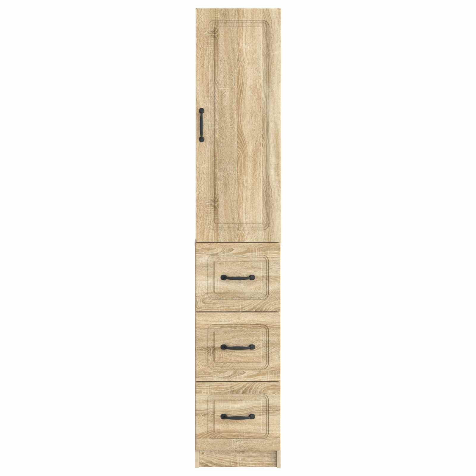 Set ormara 2 pcs Hrast sonoma 33 x 34,5 x 87 cm
