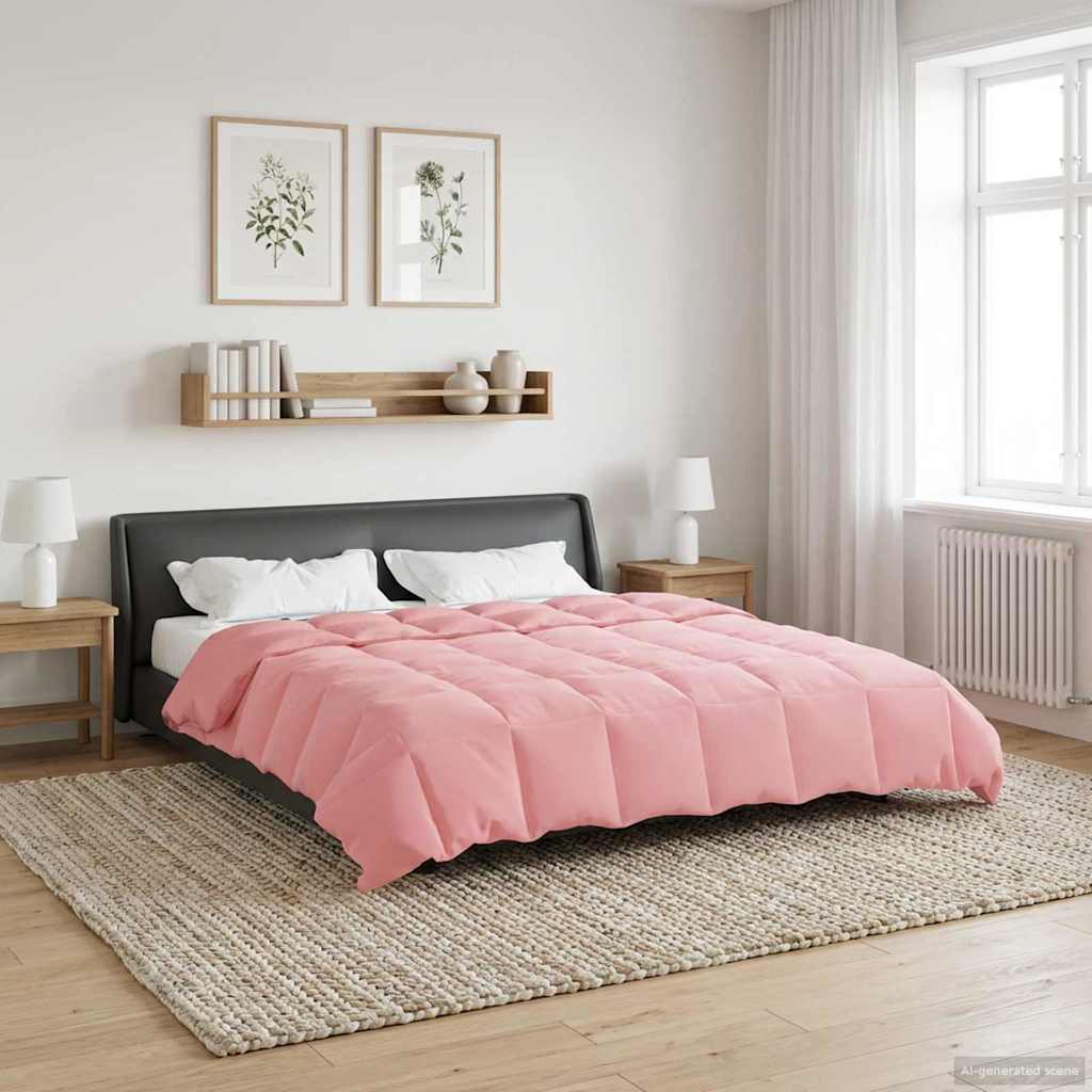 Zimska pokrivača Šonerisan Ružičasta 240 x 260 cm Mikrovlakna
