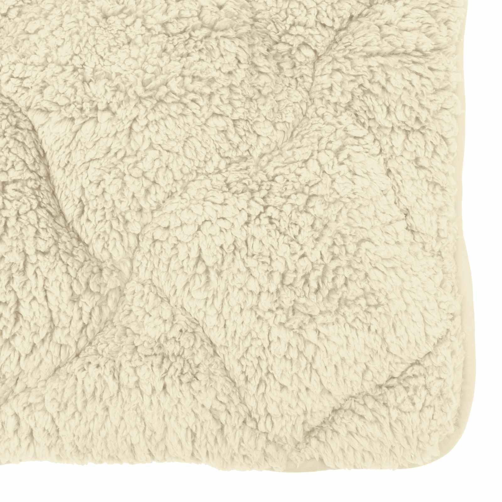 Ljetni pokrivač Krema 200 x 200 cm Mikrofibra i teddy flis