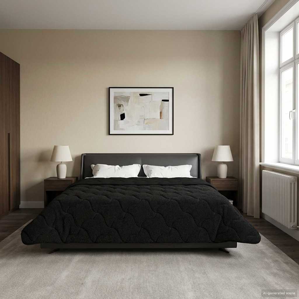 Puni pokrivač za cijelu godinu Šonerisan Crna 200 x 240 cm